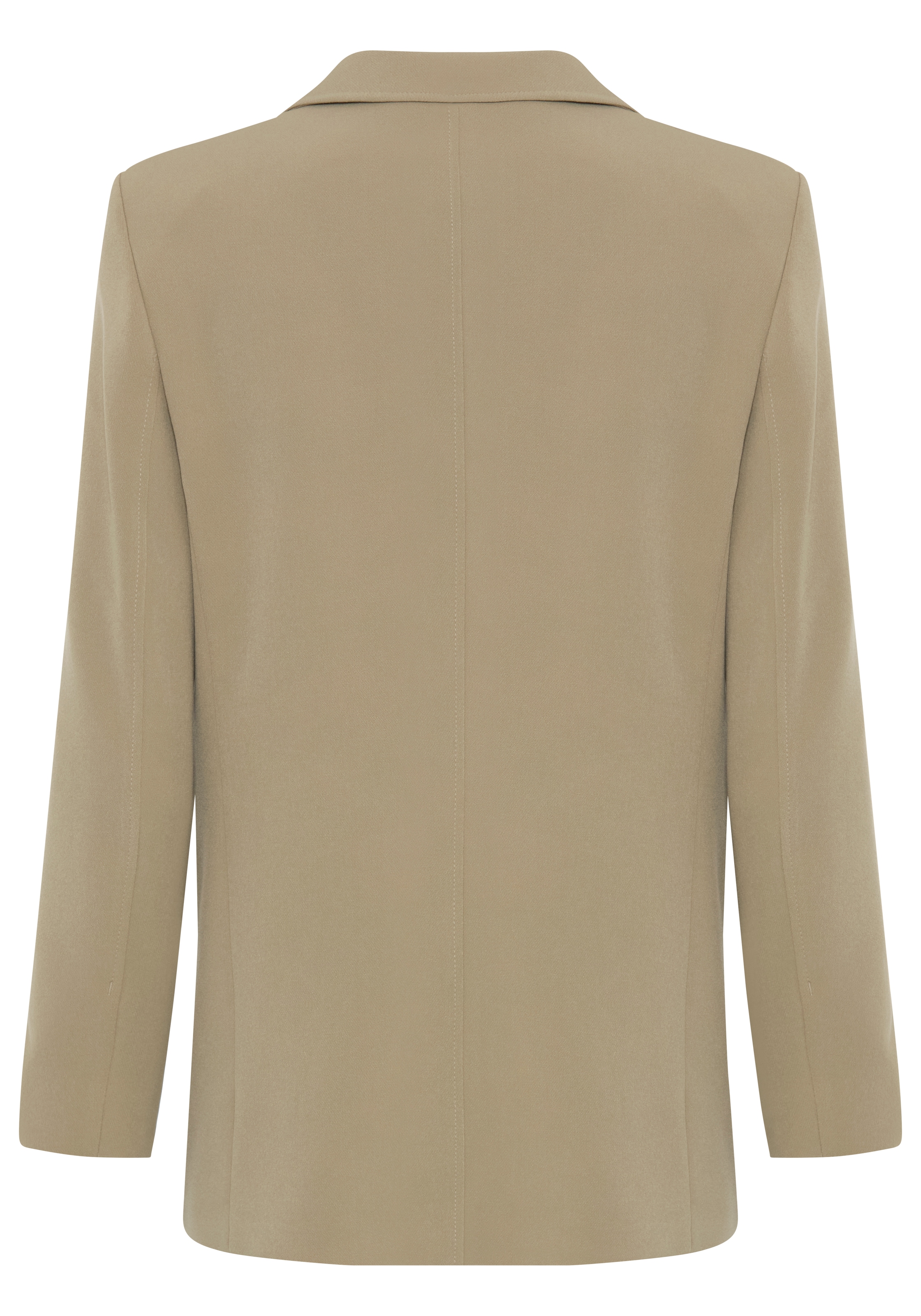 BOSS ORANGE Kurzblazer »Jabla Premium Damenmode« aus knitterarmem Krepp