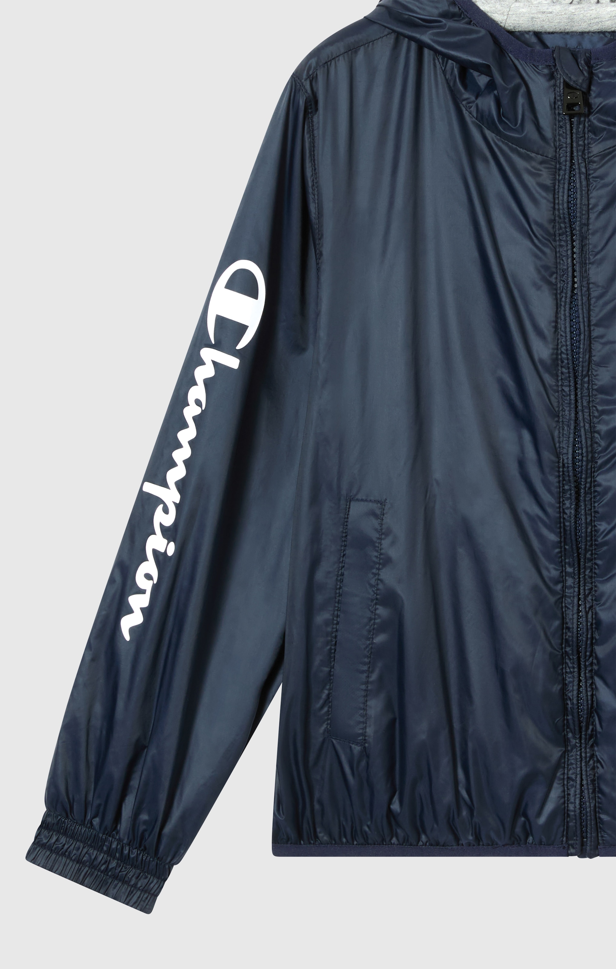 Champion Windbreaker »OUTDOOR Light Hooded Jacket with Large Logo« mit Kapuze