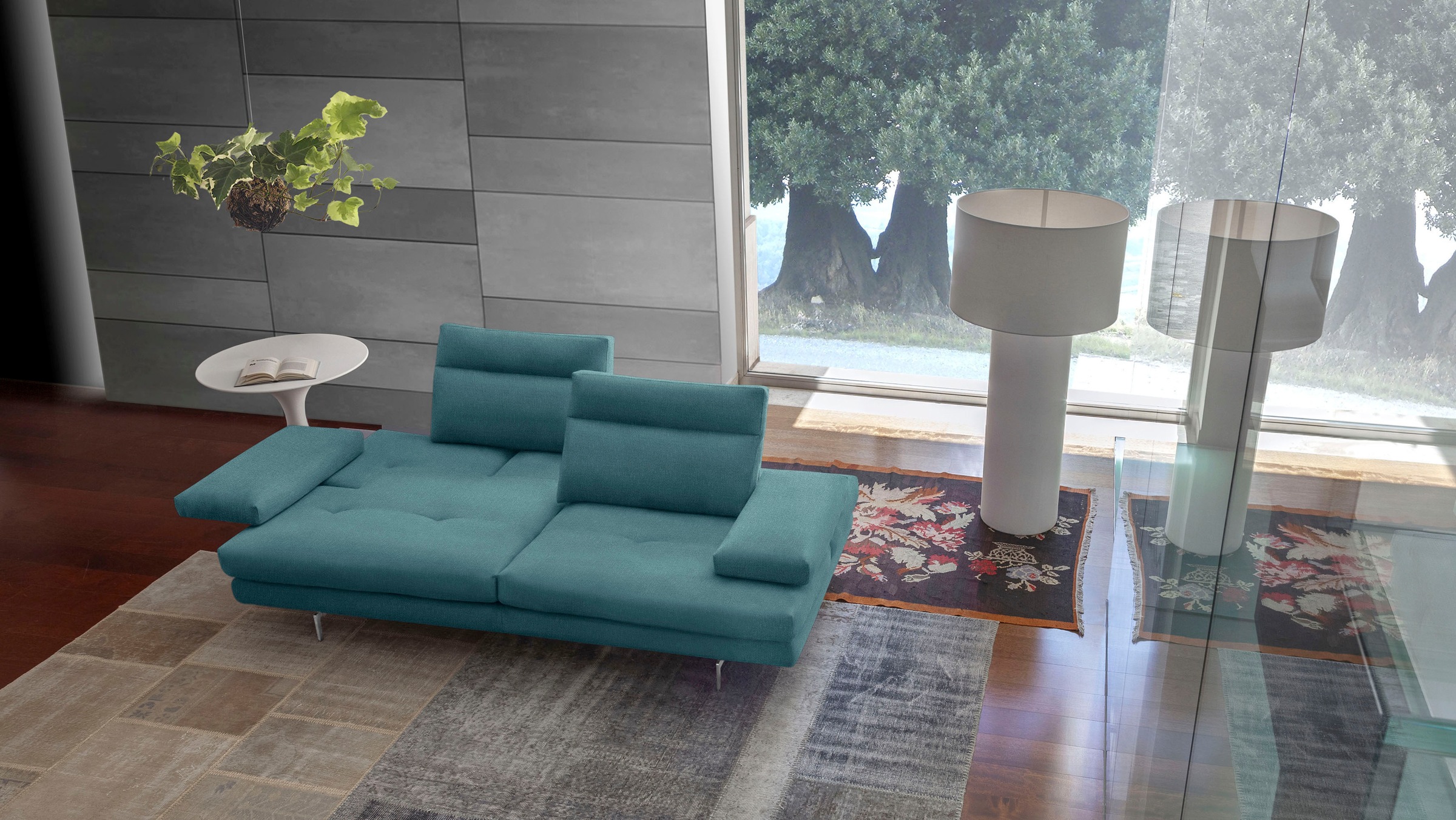 3,5-Sitzer »Toby Wing, italienisches Designsofa mit erstklassigem Sitzkomfort«,...