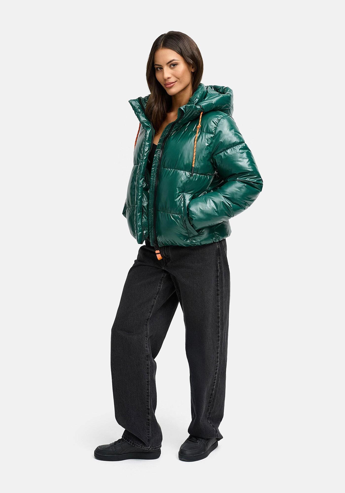 Marikoo Winterjacke »Marikoo Skyraa Damen Winter Steppjacke N097«