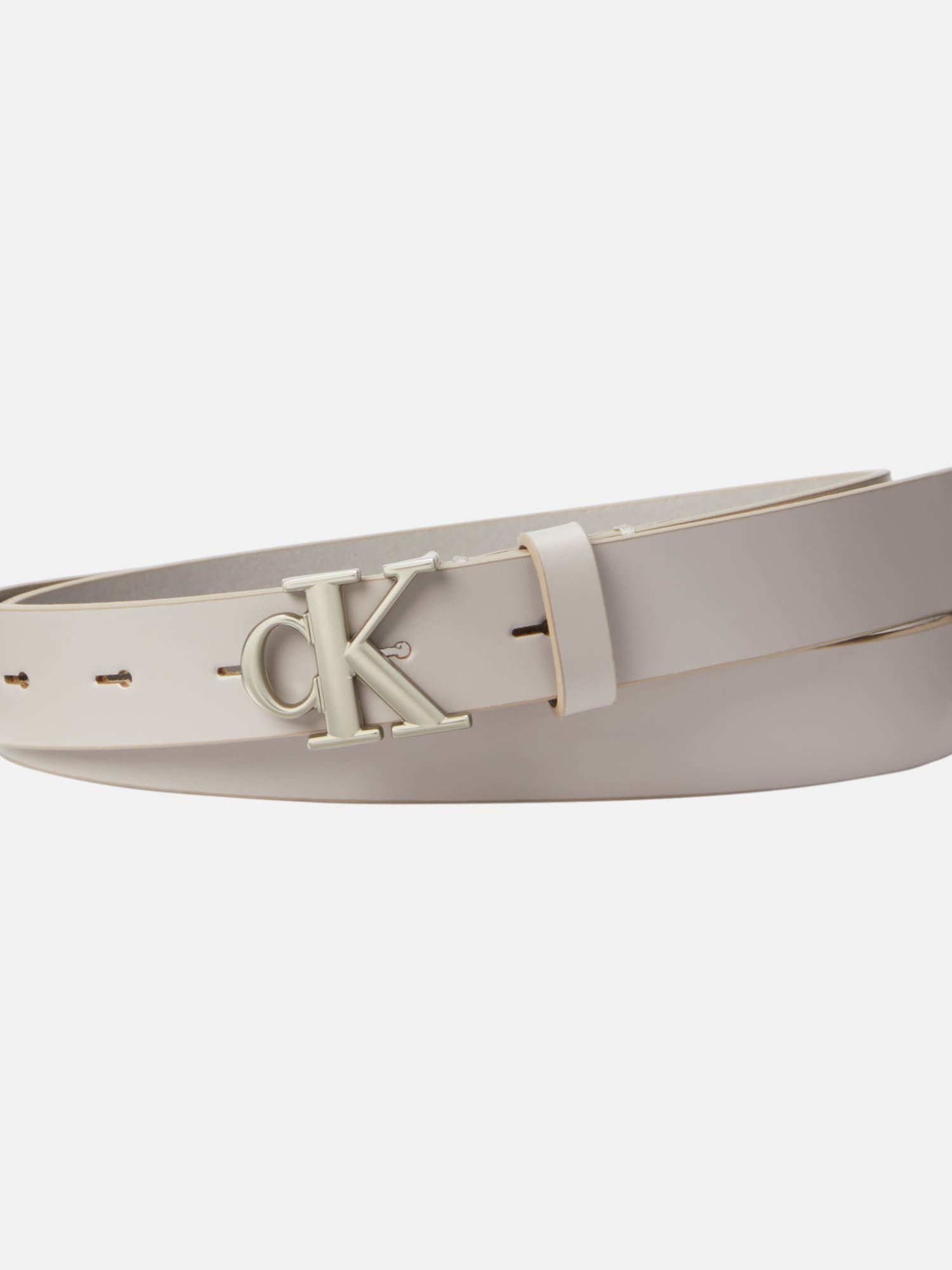 Calvin Klein Jeans Ledergürtel »Monogram Plaque Buckle 25MM«