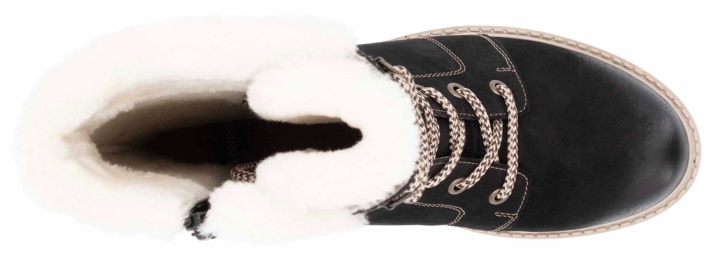 Remonte Winterstiefel, Blockabsatz, Schnürstiefel mit wasserabweisender remonte TEX-Membran