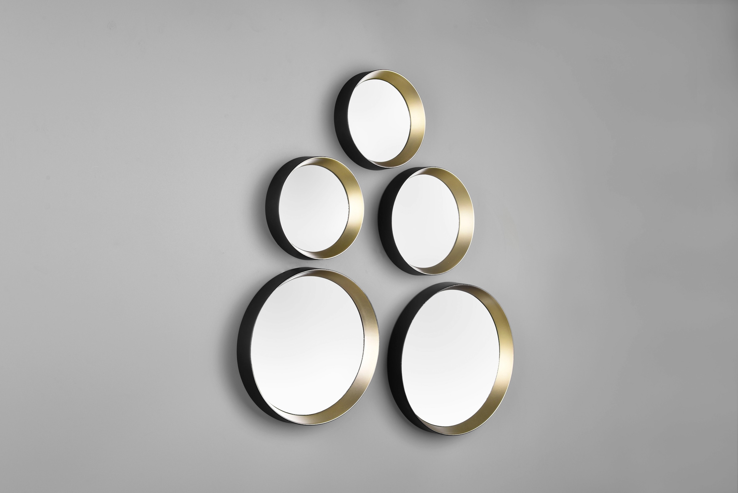 MIRRORS AND MORE »Vivien« Wandspiegel, rund