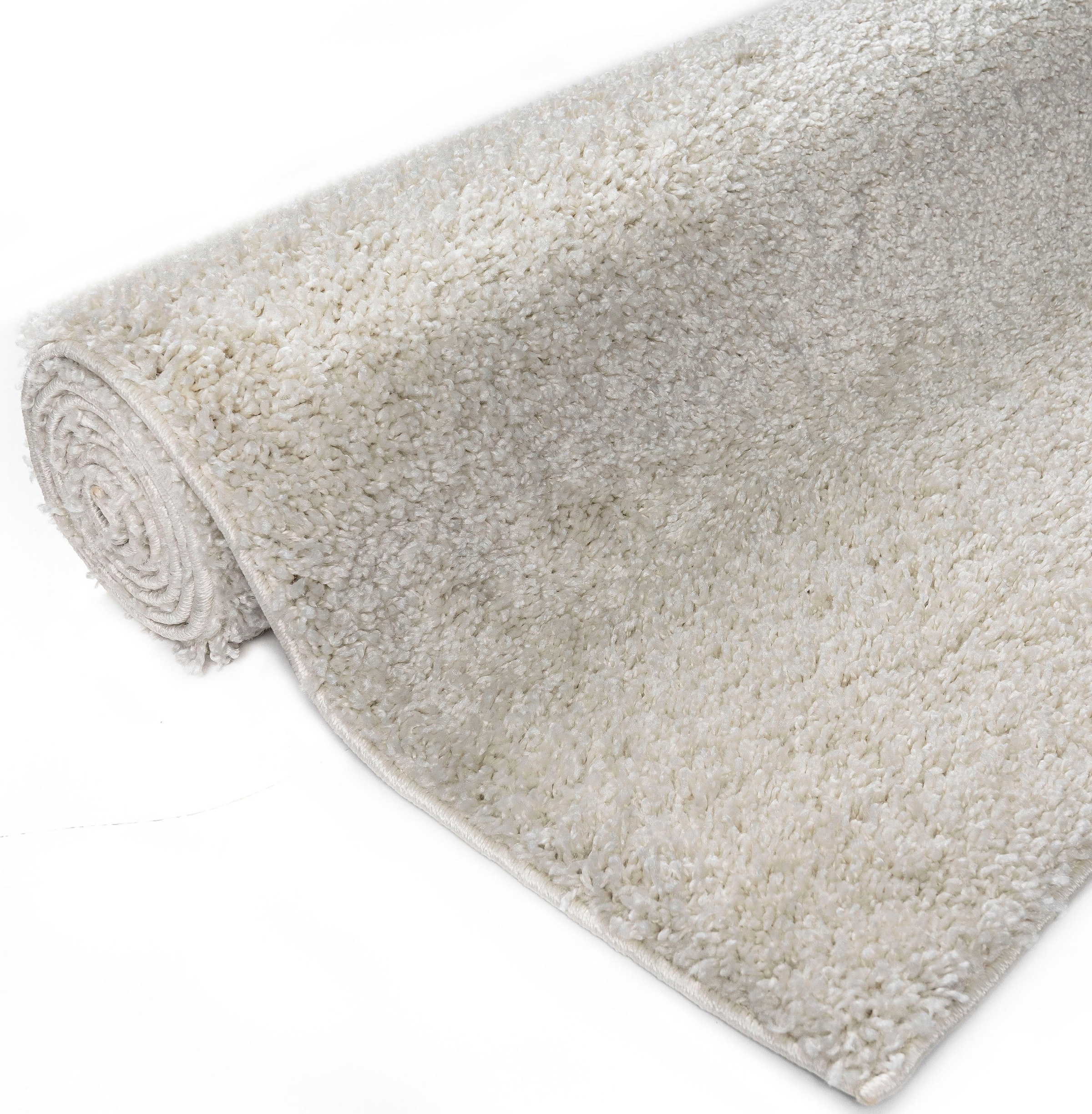 Home affaire Hochflor-Teppich »Viva«, rechteckig, 45 mm Höhe, Uni Farben, einfarbig, besonders weich und kuschelig