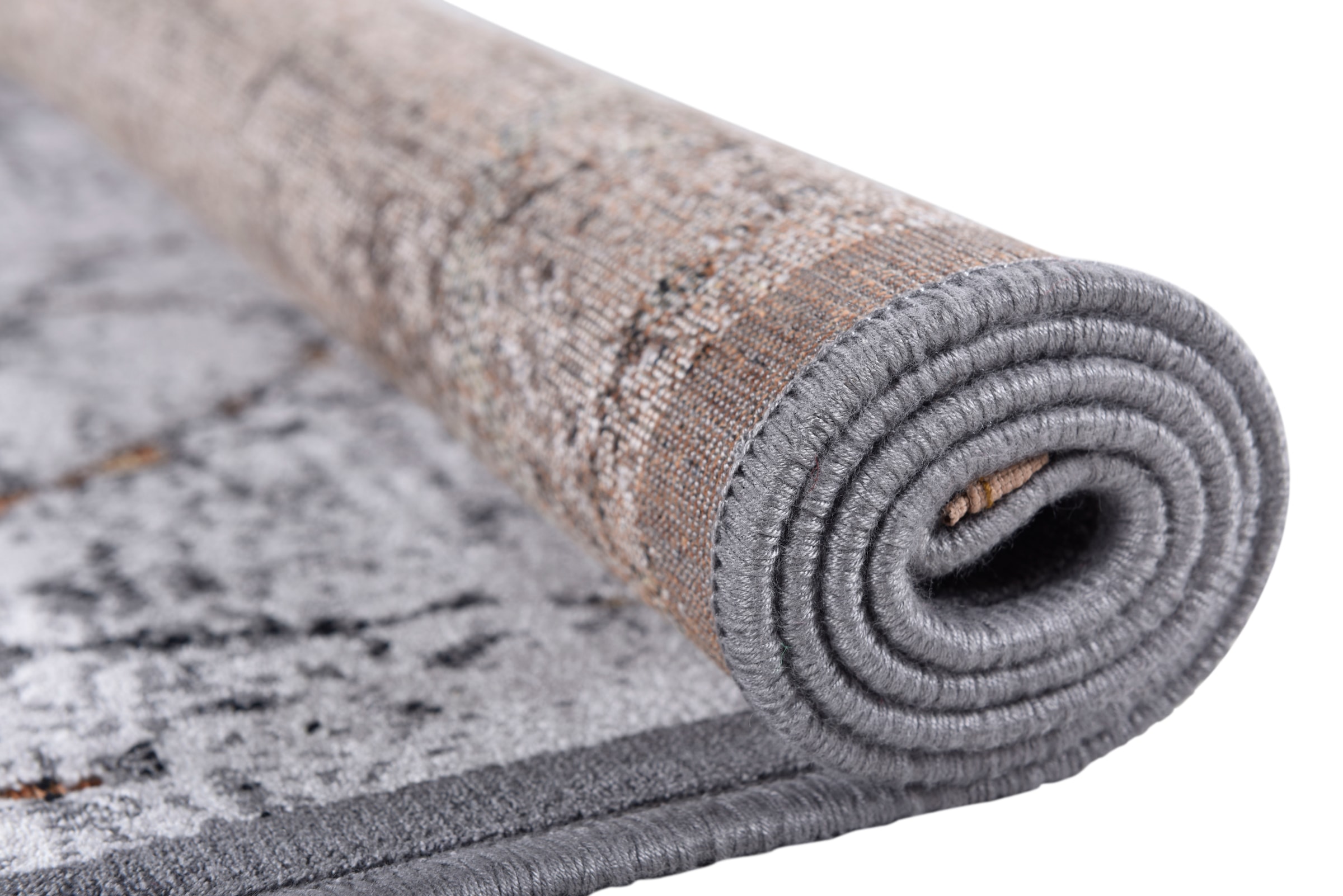 Gino Falcone Teppich »Orelia 103« rechteckig 7 mm Höhe Kurzflor, modernes Design, mit leichtem Glanz, Wohnzimmer