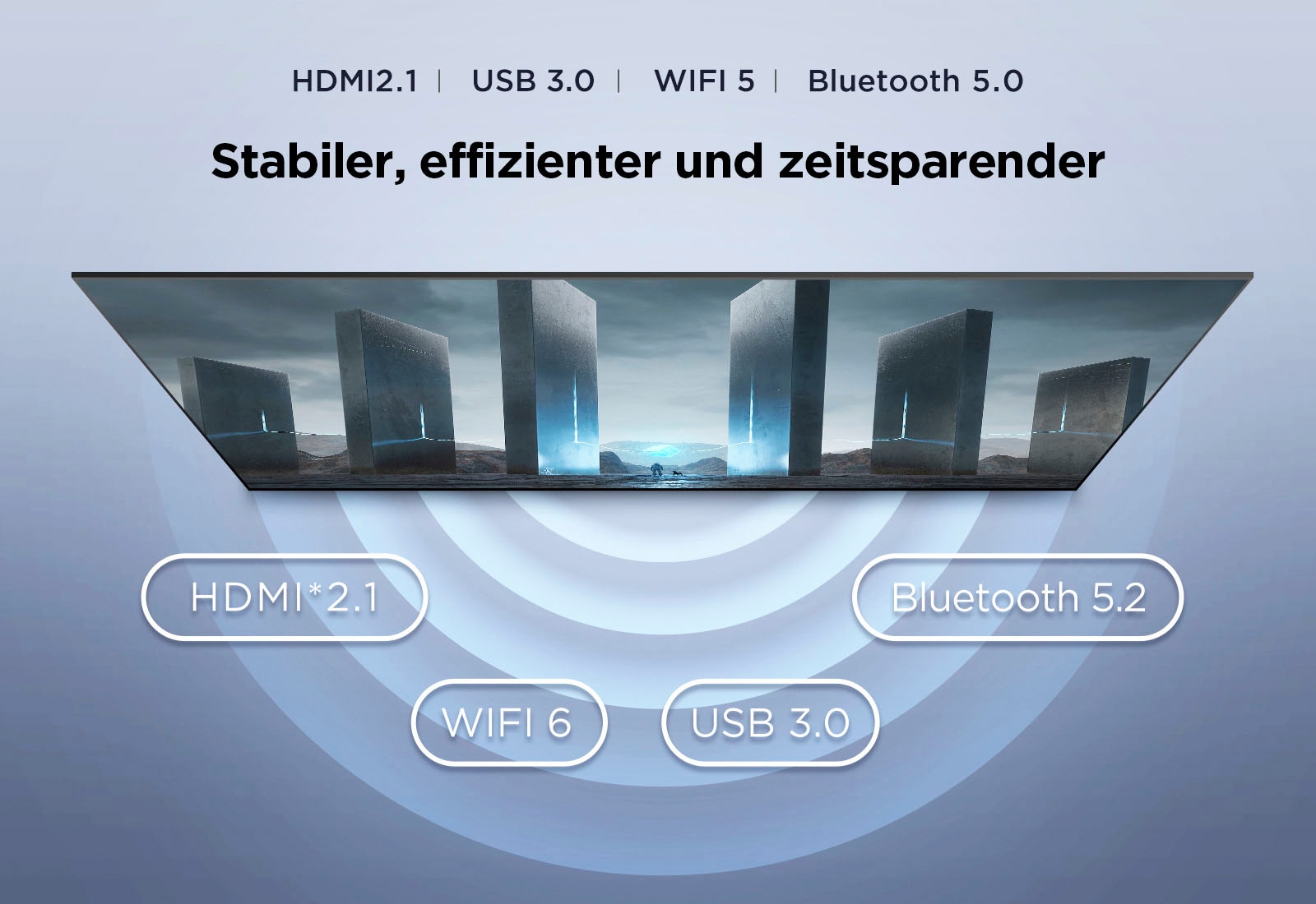TCL LED-Fernseher »65V6BX1«, 4K Ultra HD, Google TV-Smart-TV