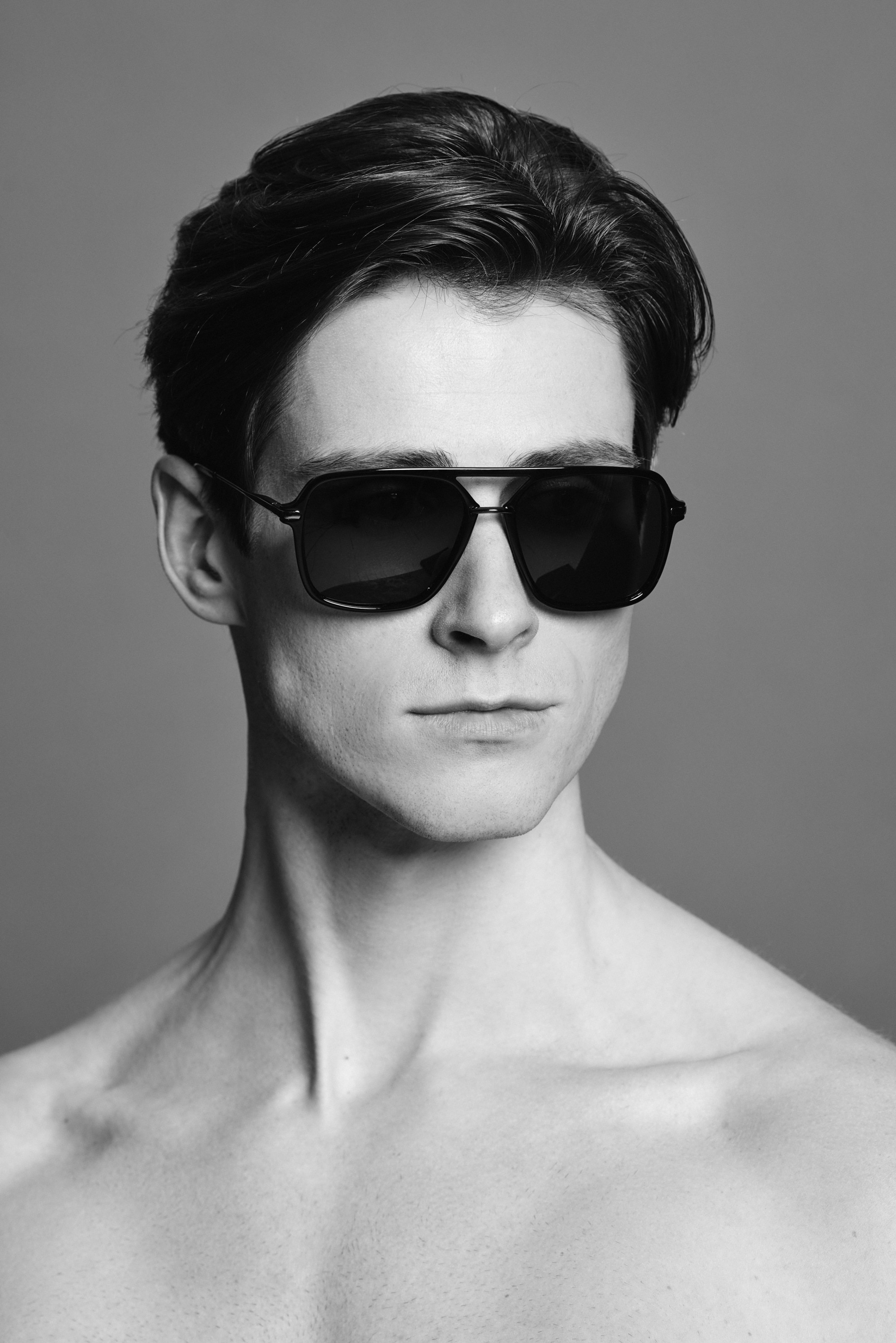 MARC LAUDER Sonnenbrille »LA08-01« 3: dunkles Glas, starke Sonneneinstrahlung