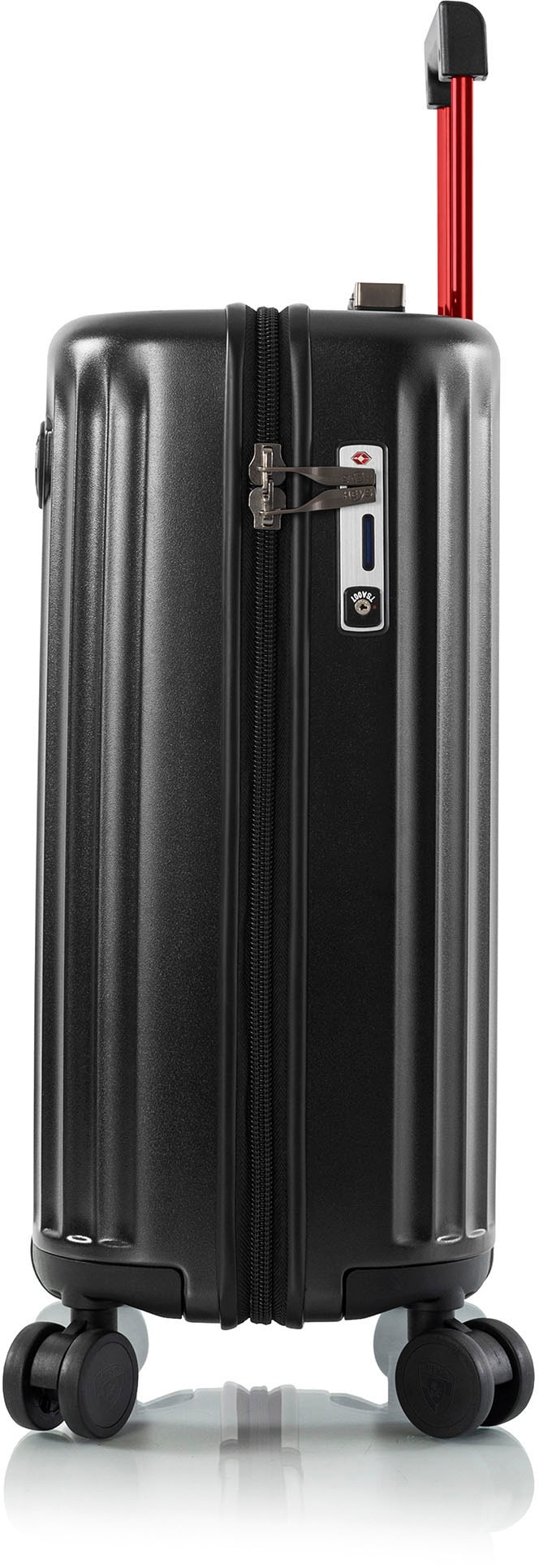 Heys Hartschalen-Trolley »Smart Luggage®, in verschiedenen Farben und Größen«, 4 Rollen, Heys x Joachim Llambi Handgepäck Smart Gepäck mit App-Funktion