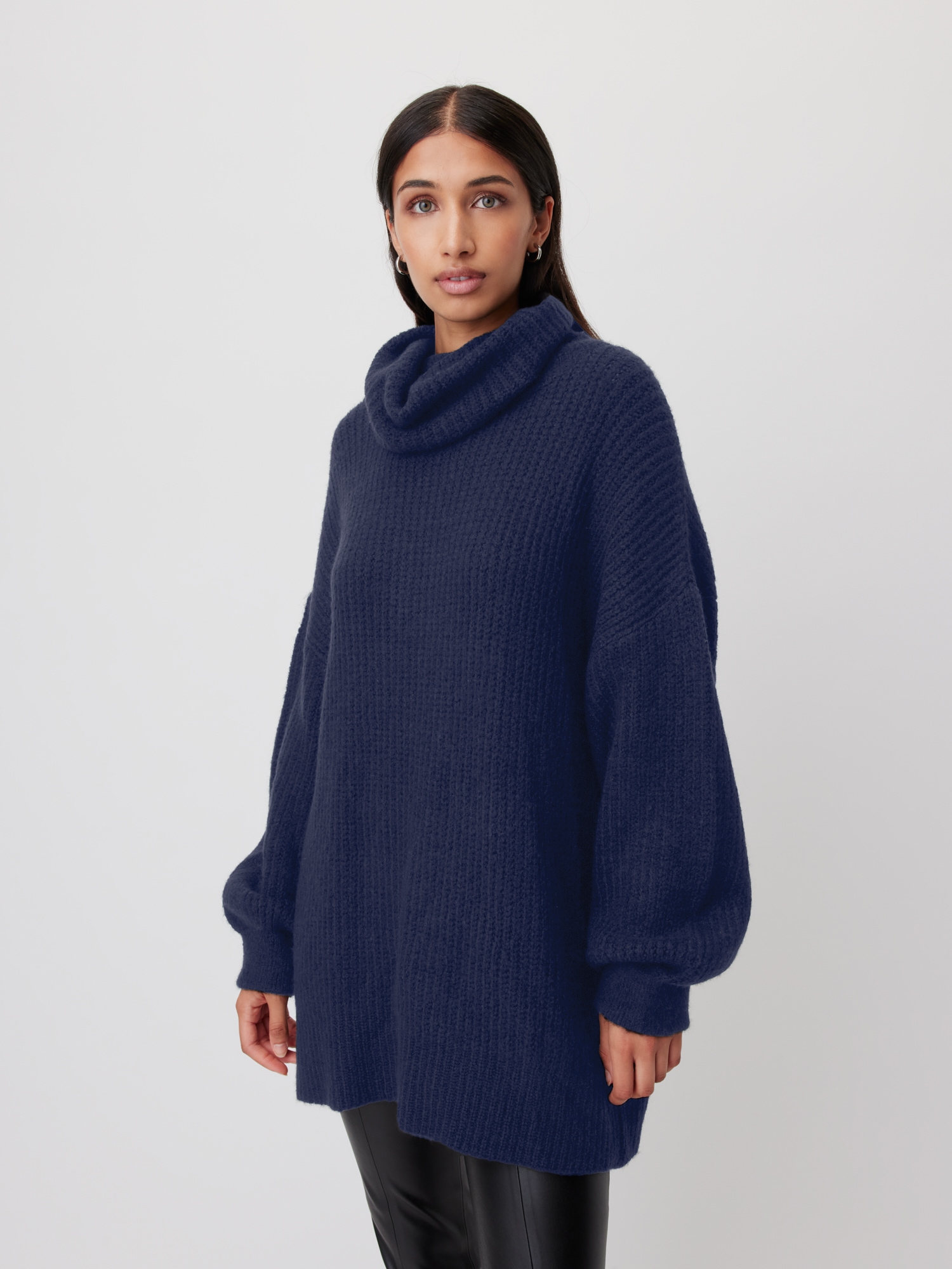 LeGer Strickpullover »Juna, LeGer by Lena Gercke«, Loose fit mit Rundhalsausschnitt