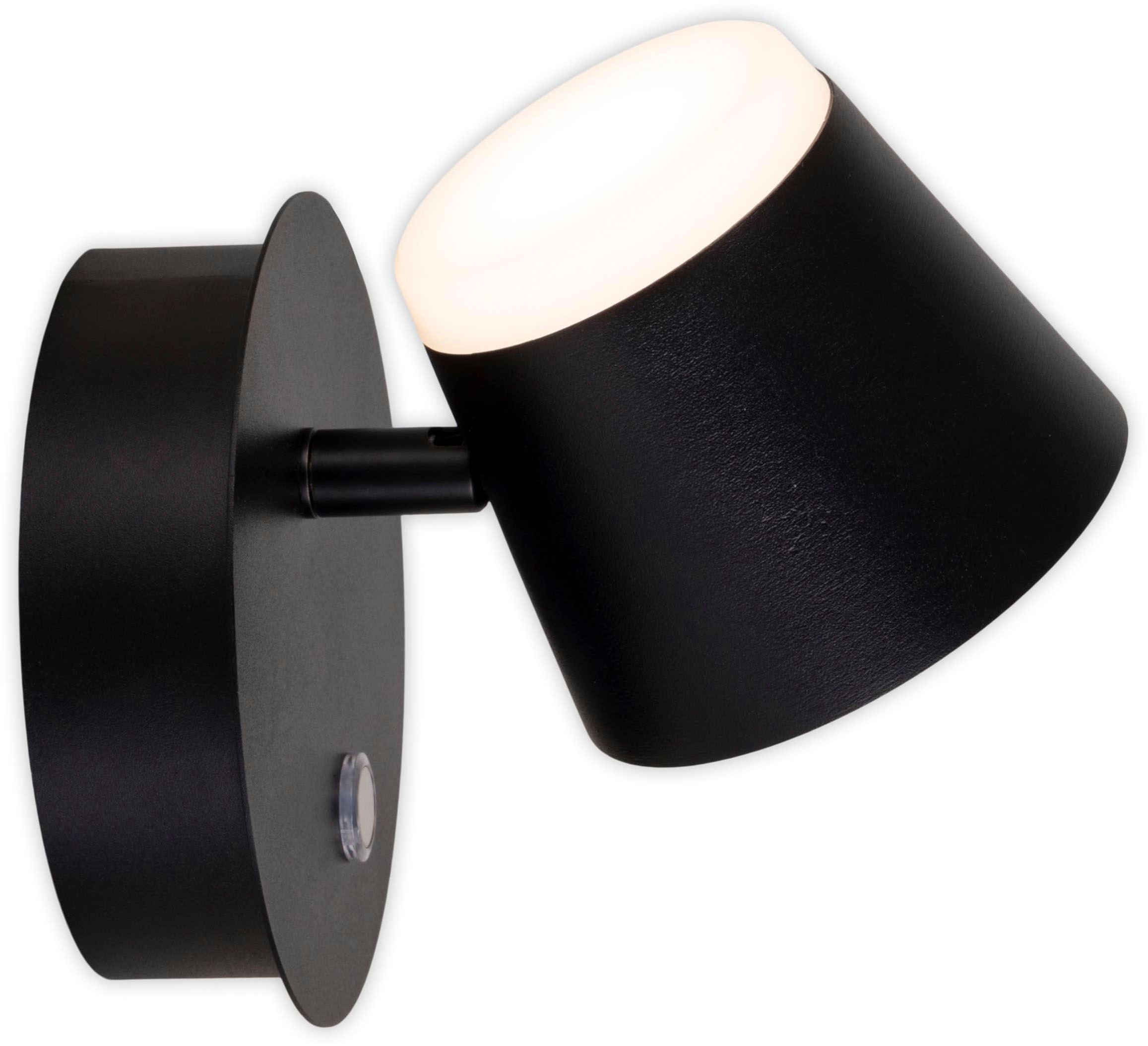 näve LED Wandleuchte »Tondo« LED-Modul 1 Stk. Warmweiß magnetisch, Akku Aufladung per USB-C Kabel, dimmbar per touch, Memory