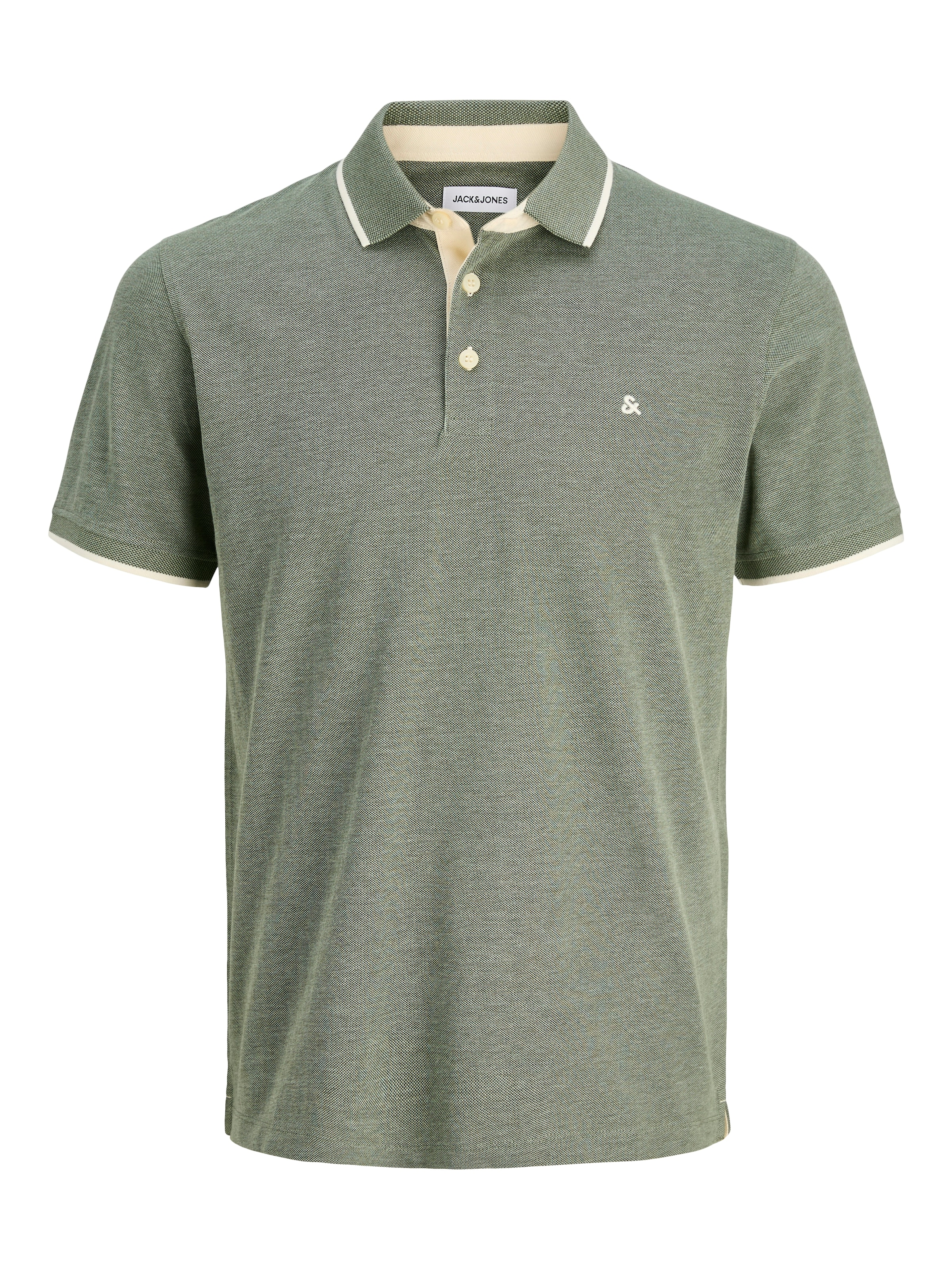 Jack & Jones Poloshirt »JJEPAULOS POLO SS NOOS«, mit Logo Stickerei