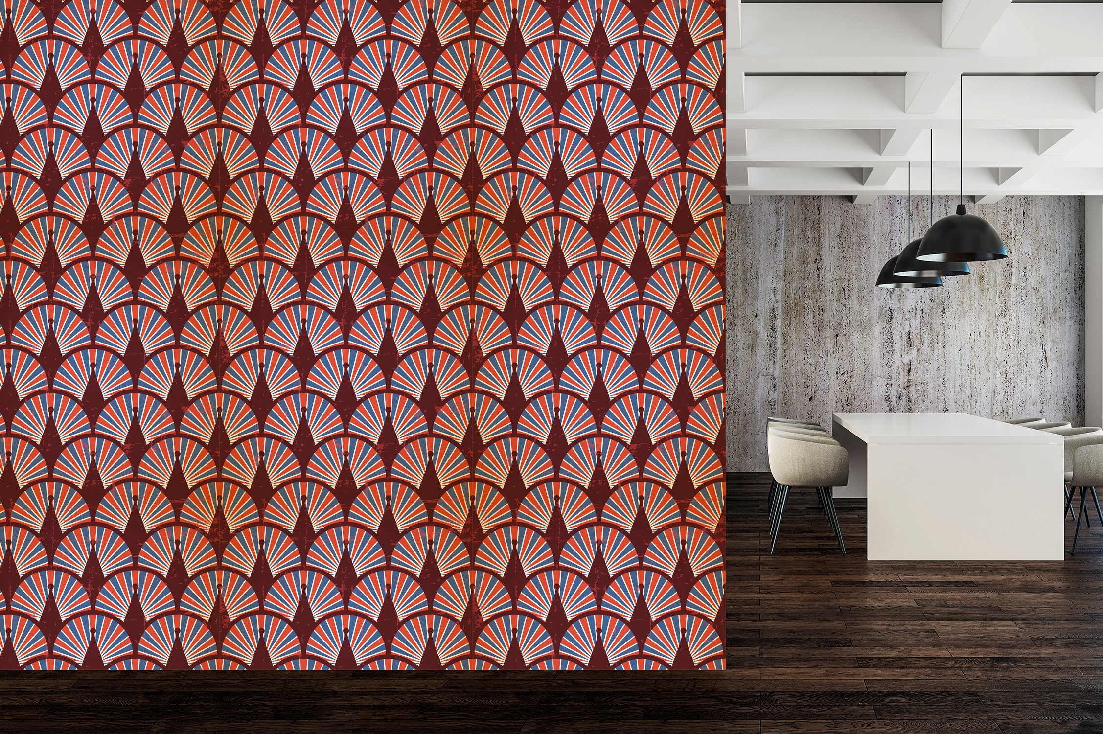 queence Vinyltapete »Maren«, animal print-Fellimitat-Motiv-bedruckt-Reptilienprägung-tropisch, 90x250cm, selbstklebend, kinderleichte Anbringung, Sticker