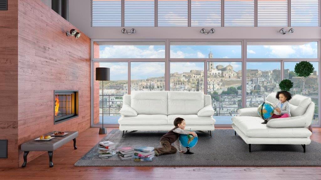 CALIA ITALIA 2-Sitzer »Cezanne, italienisches Design trifft erstklassigen Sitzkomfort, Leder«, Edles Designsofa in besonders langlebigen & pflegeleichten Lederarten