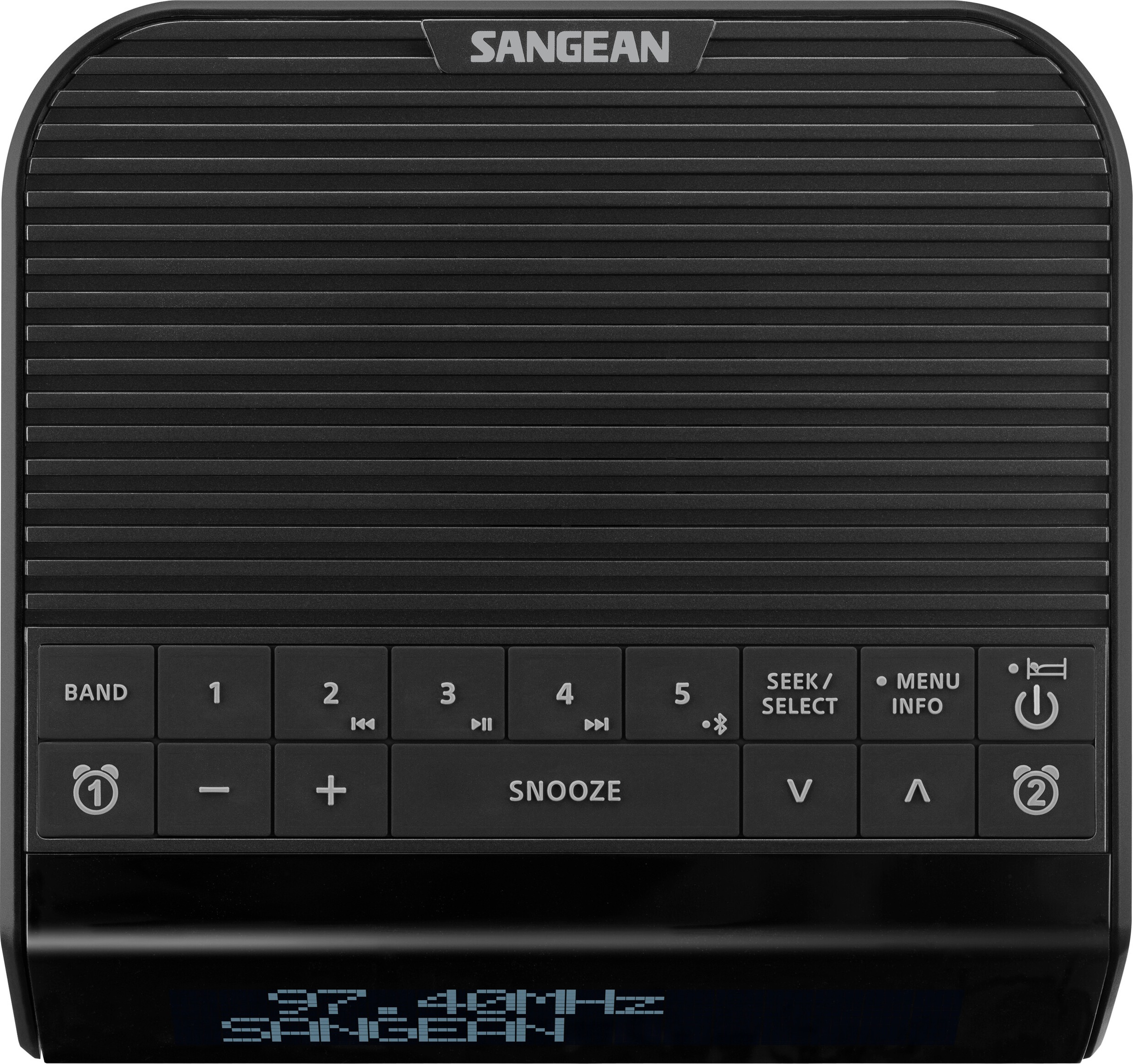 Sangean Uhrenradio »DCR-90BT«, (A2DP Bluetooth-AVRCP Bluetooth Digitalradio (DAB+)-FM-Tuner mit RDS), DAB+, Bluetooth, USB zum Aufladen des Smartphones