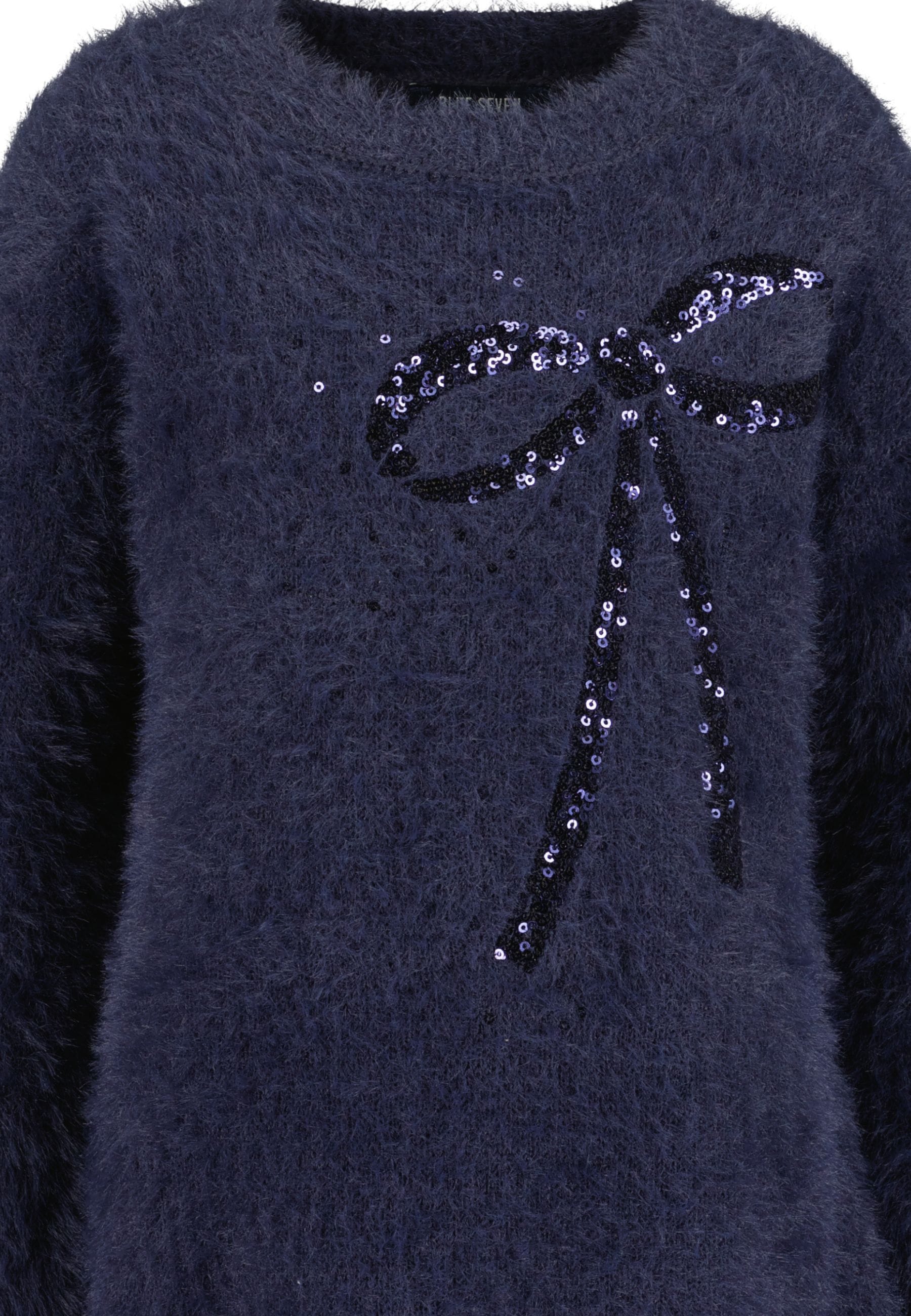 Blue Seven Strickkleid mit Pailletten