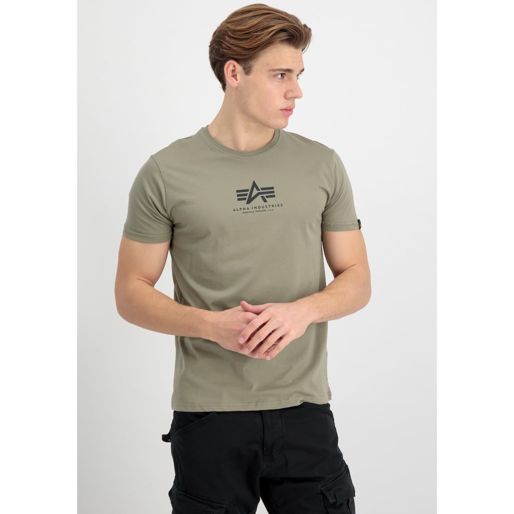 Alpha Industries Rundhalsshirt »Basic T ML«