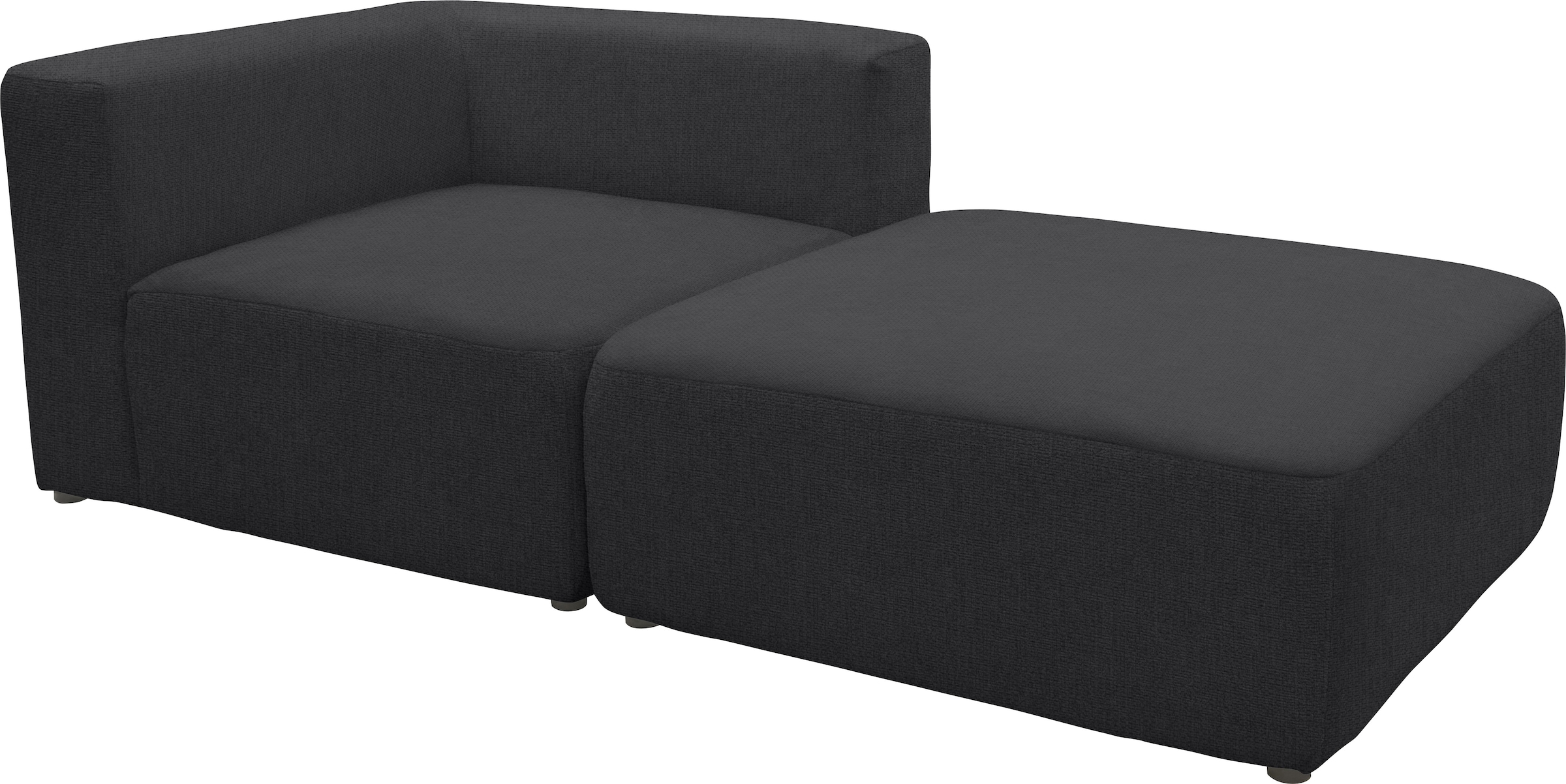 Home affaire Sofa-Eckelement »Utvik bestehend aus Eckelement und Hocker« als Modul oder separat verwendbar