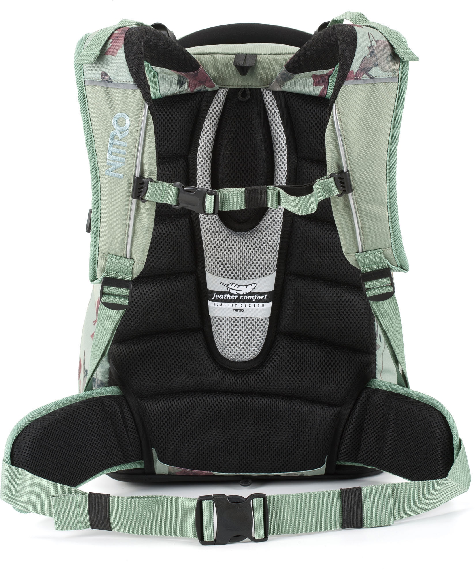 NITRO Schulrucksack »Superhero«, Reflektoren, Rucksack für Schule und Freizeit