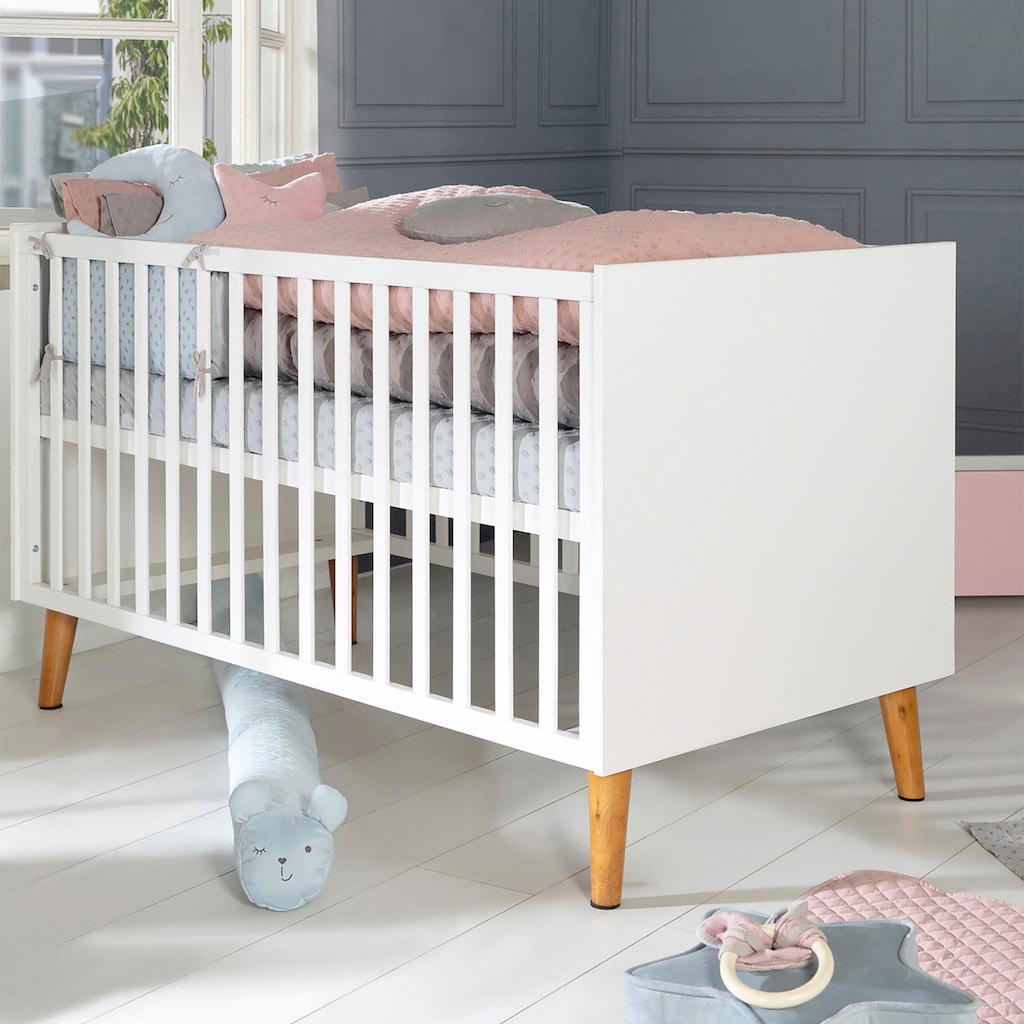 roba® Babymöbel-Set »Mick«, (Spar-Set, 2 St., Babybett, Wickelkommode)