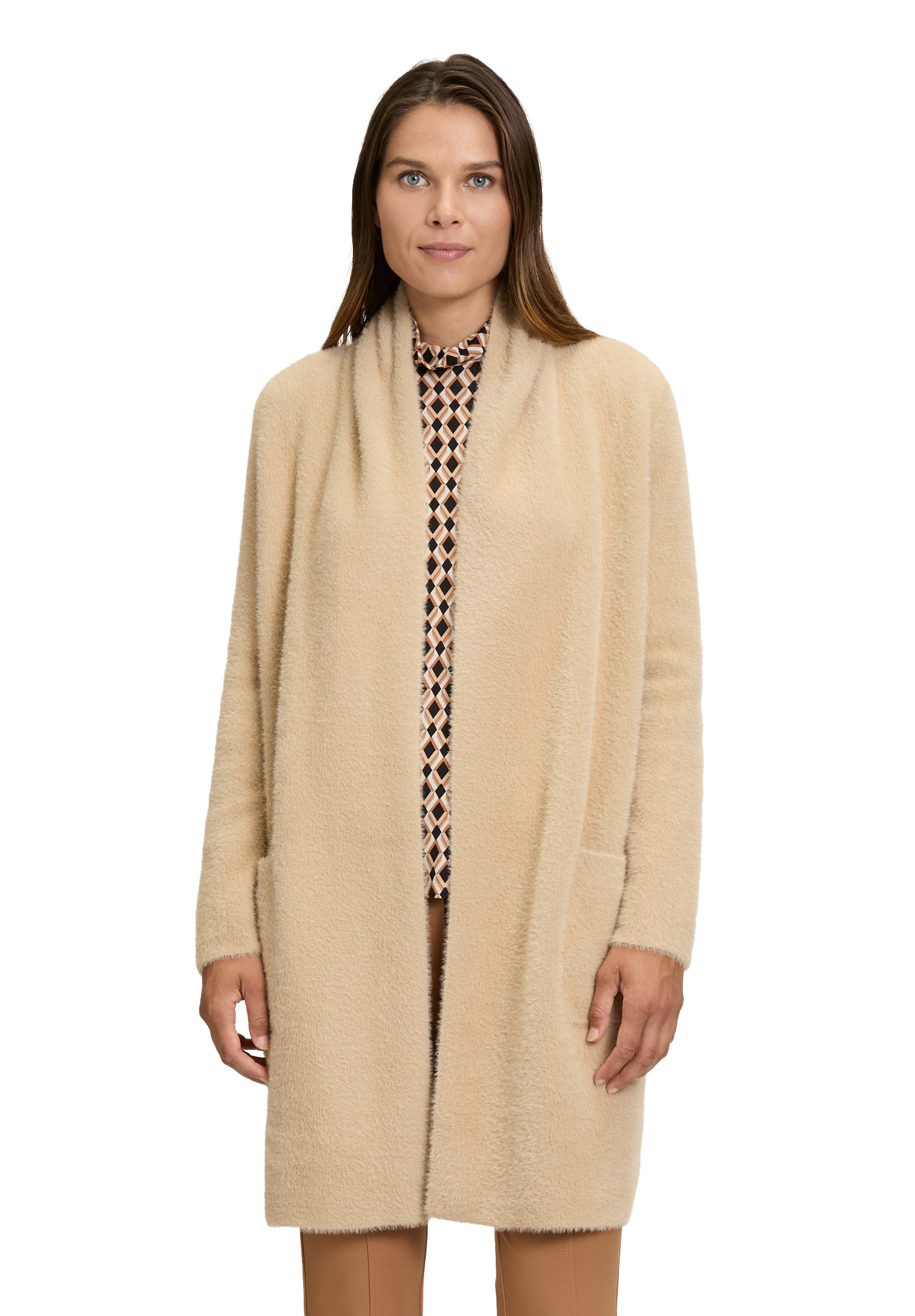 Betty Barclay Cardigan »Strickmantel mit Kragen«