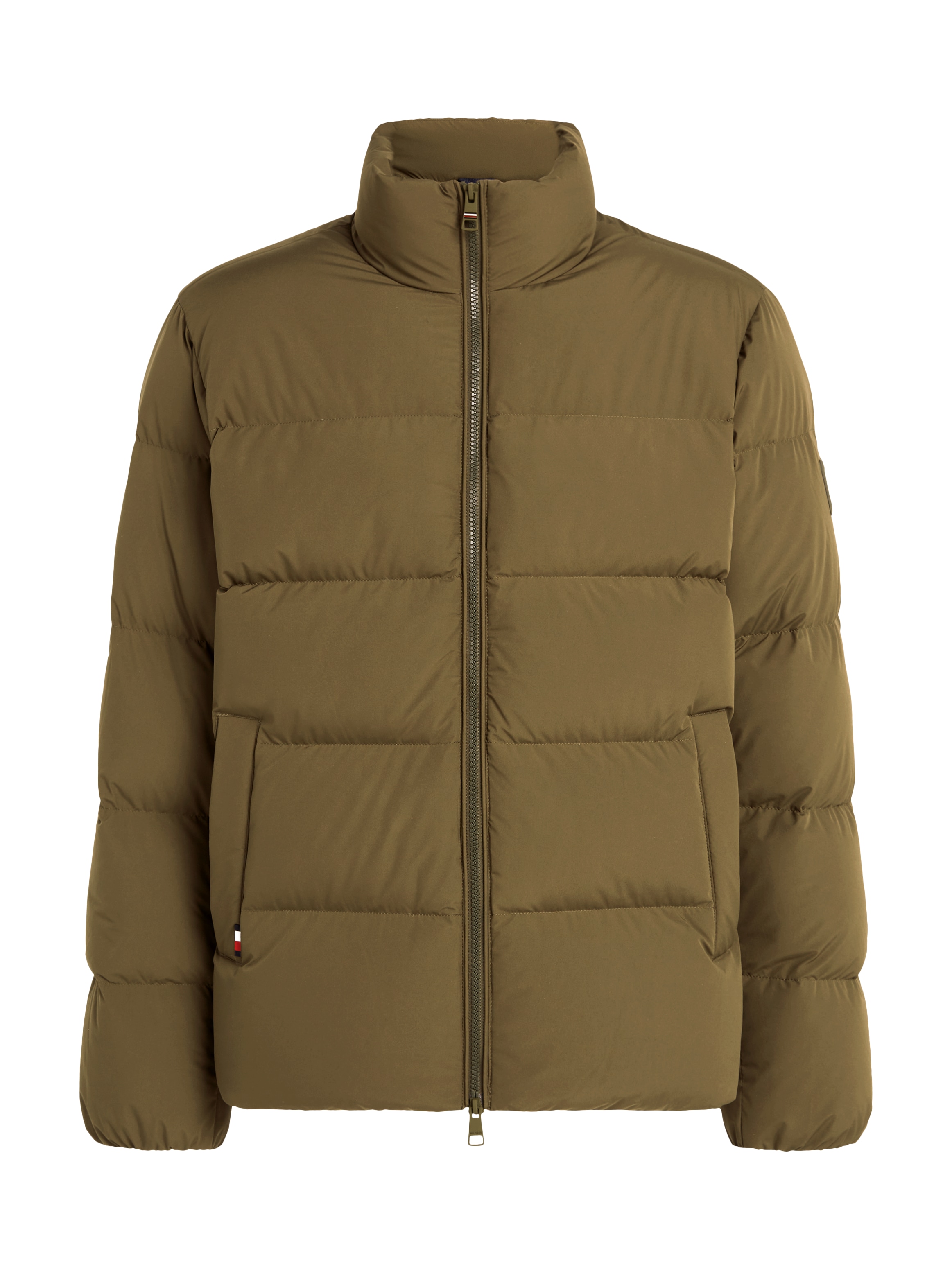 Tommy Hilfiger Steppjacke »DOWN PUFFER JACKET«, ohne Kapuze
