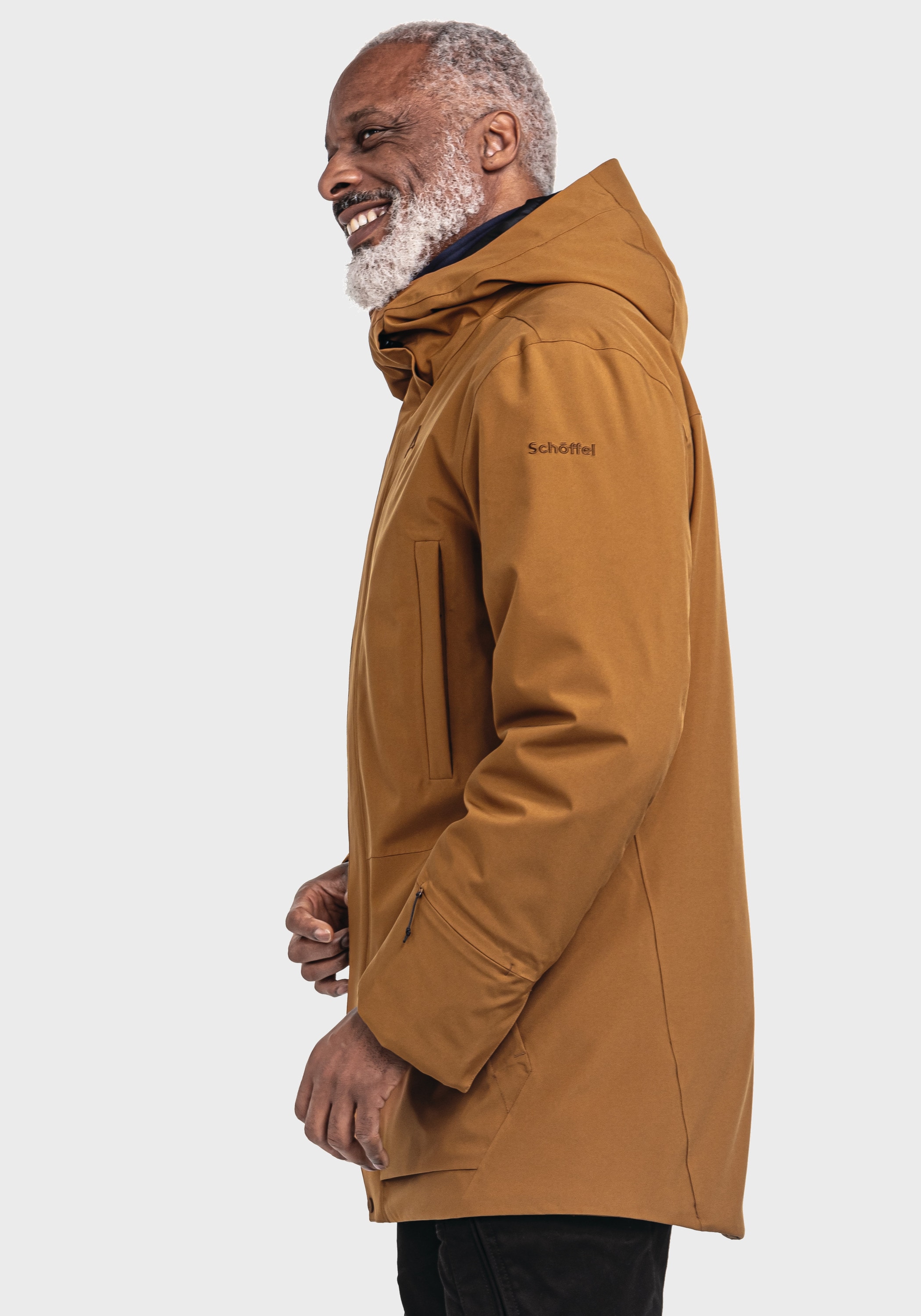 Schöffel Langjacke »Urban Ins Parka Style Crivat MNS«, mit Kapuze