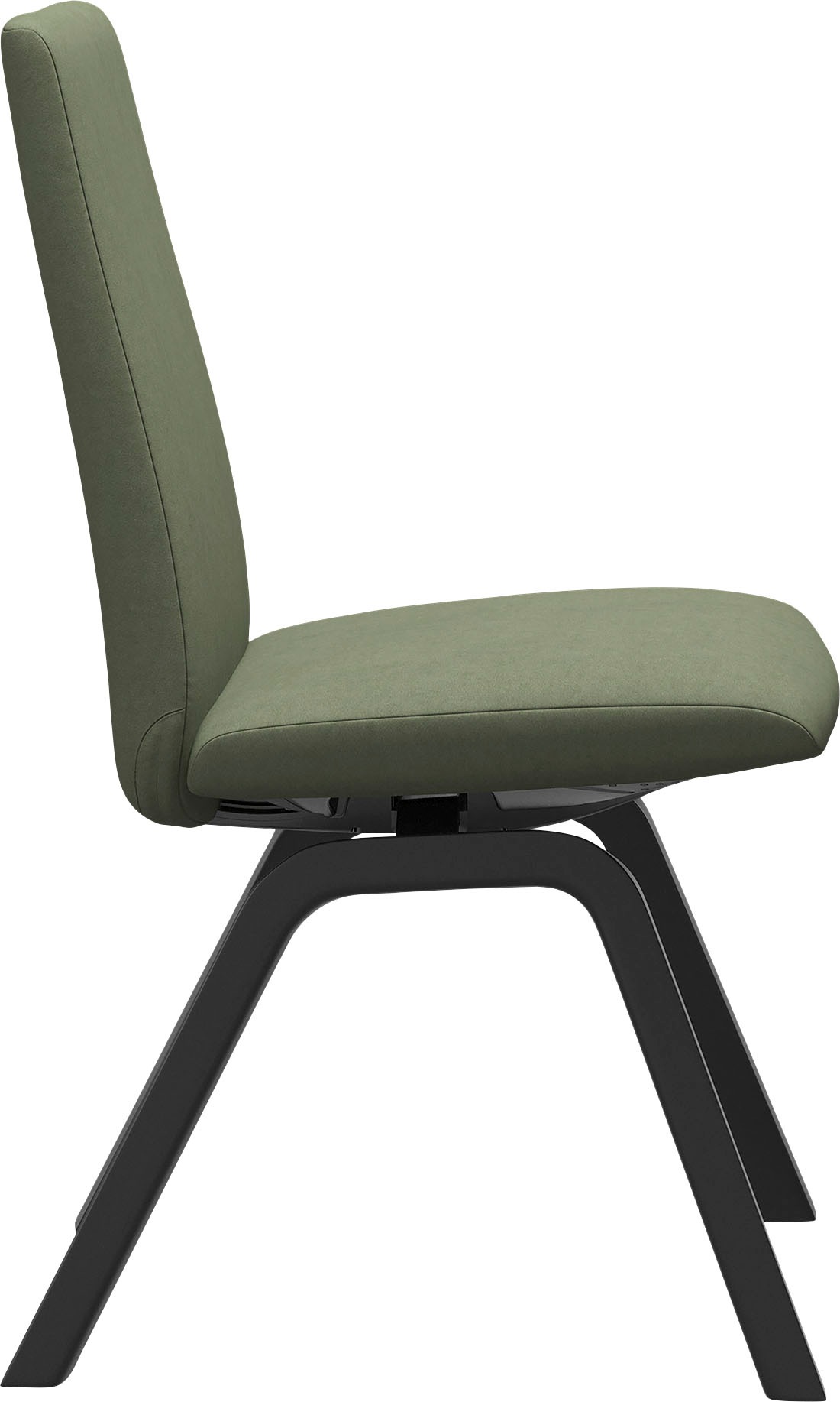 Stressless® Polsterstuhl »Laurel«, Microfaser DINAMICA, Low Back, Größe M, mit schräggestellten Beinen in Schwarz