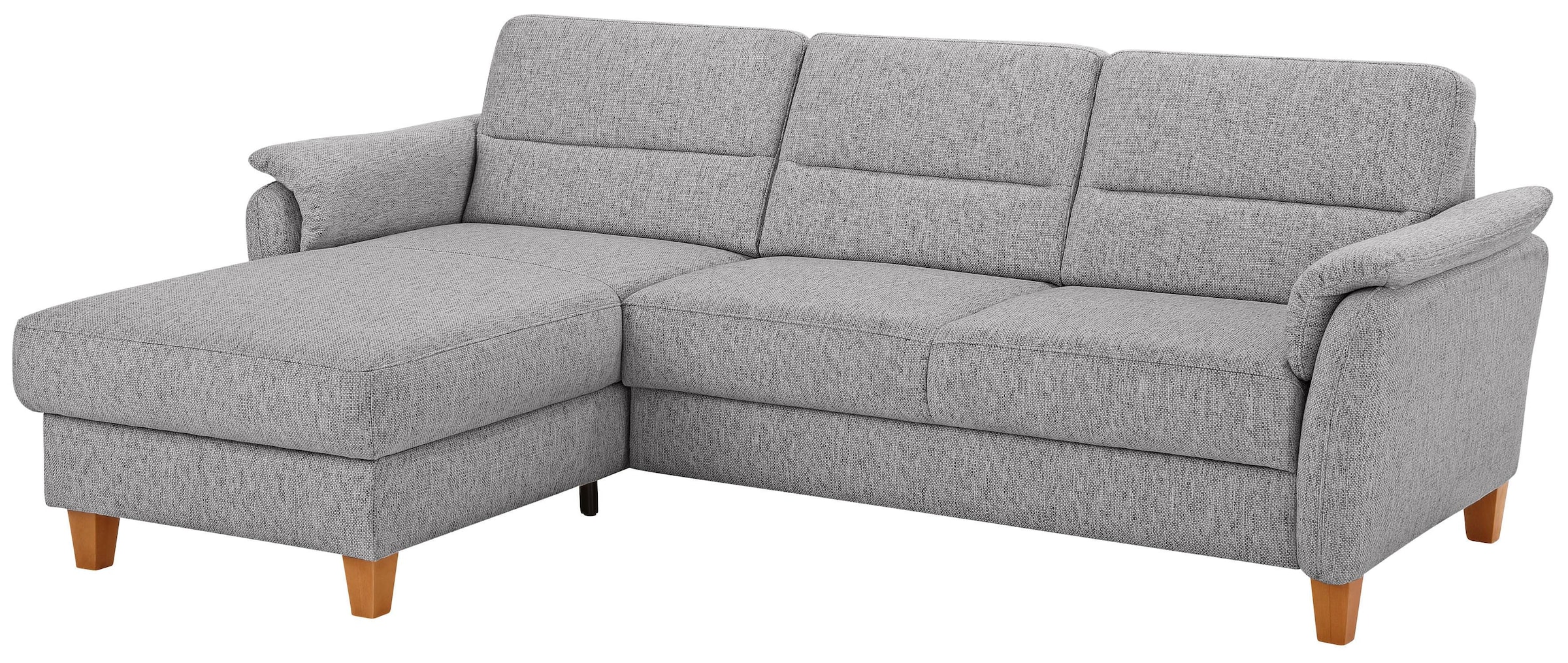 Home affaire Ecksofa »Palmera L-Form«, Federkern, wahlweise mit Bettfunktion und mit/ohne Bettkasten