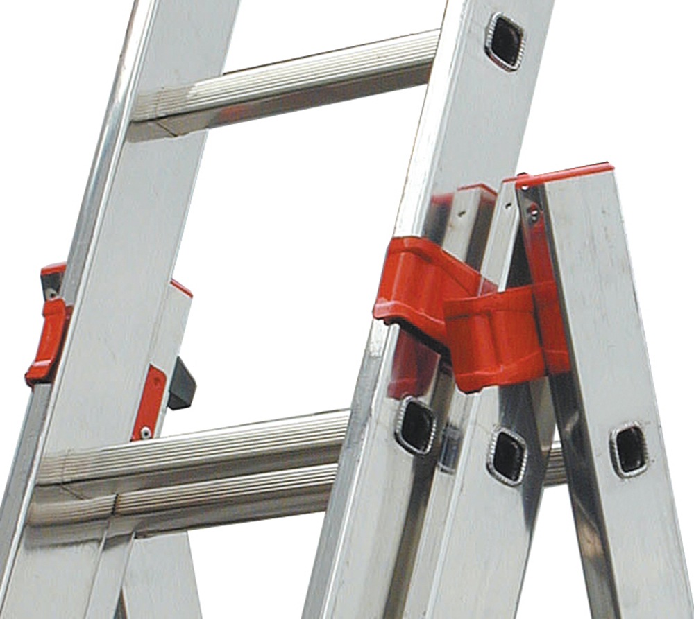 KRAUSE Vielzweckleiter »Tribilo« Alu, 3x10 Sprossen, Arbeitshöhe ca. 765 cm