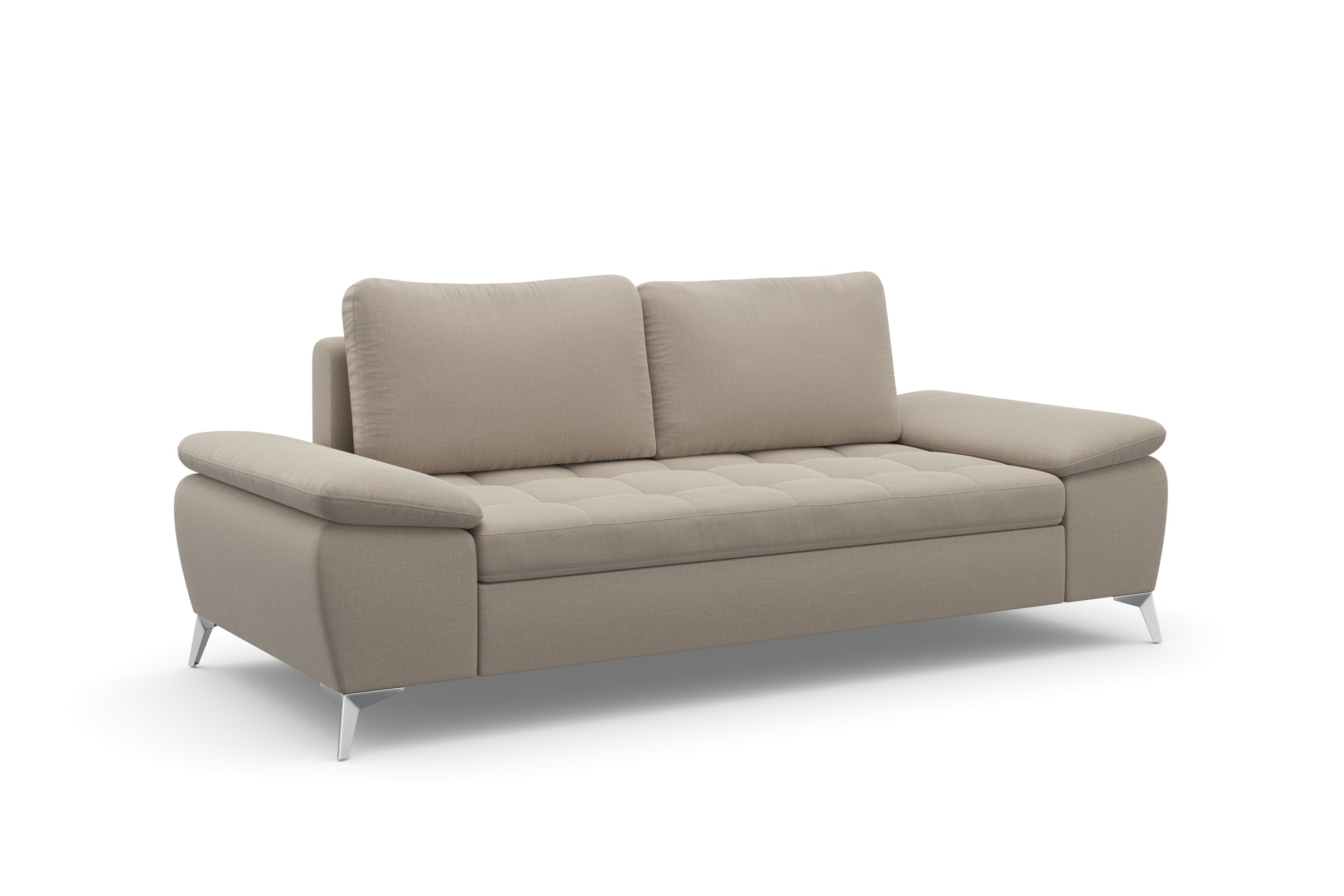 sit&more 2,5-Sitzer »Latigo« mit hochwertigen Metallfüßen