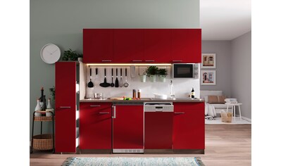 RESPEKTA Küchenzeile »York«, mit E-Geräten, Breite 225 cm kaufen