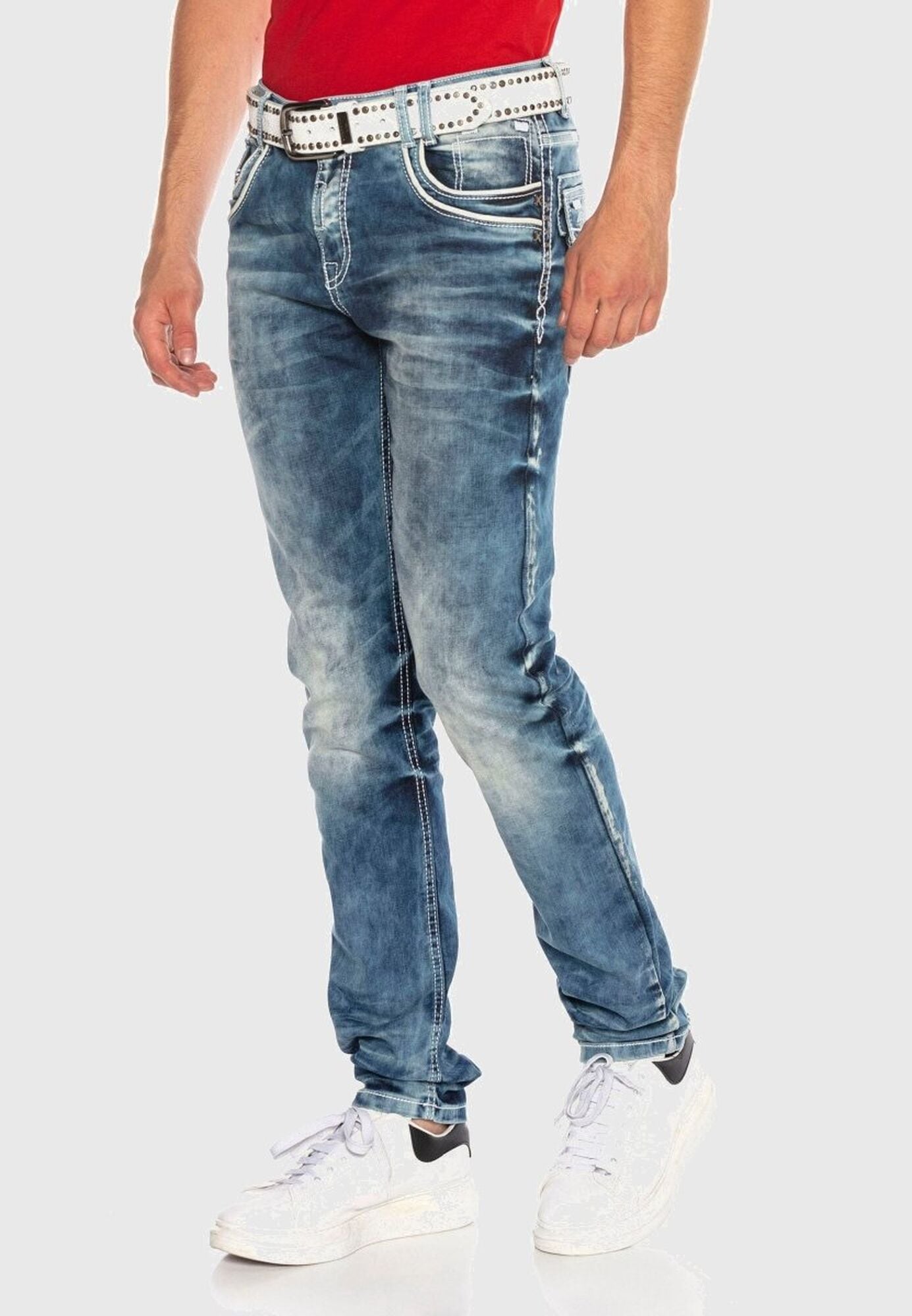 Cipo & Baxx 5-Pocket-Jeans »Cipo & Baxx Jeans« in Regular-Fit