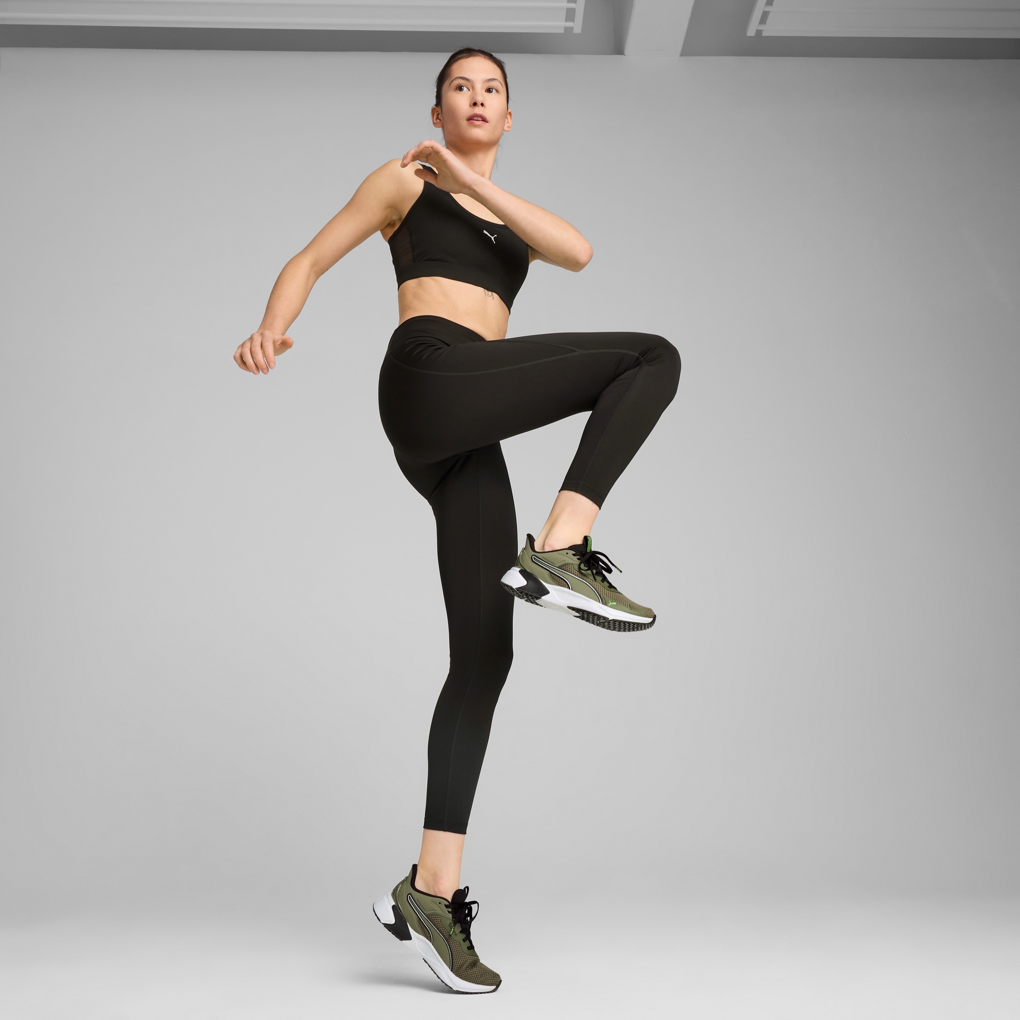 PUMA Trainingstights »W TAD ESSENTIAL TIGHT - HW FL«