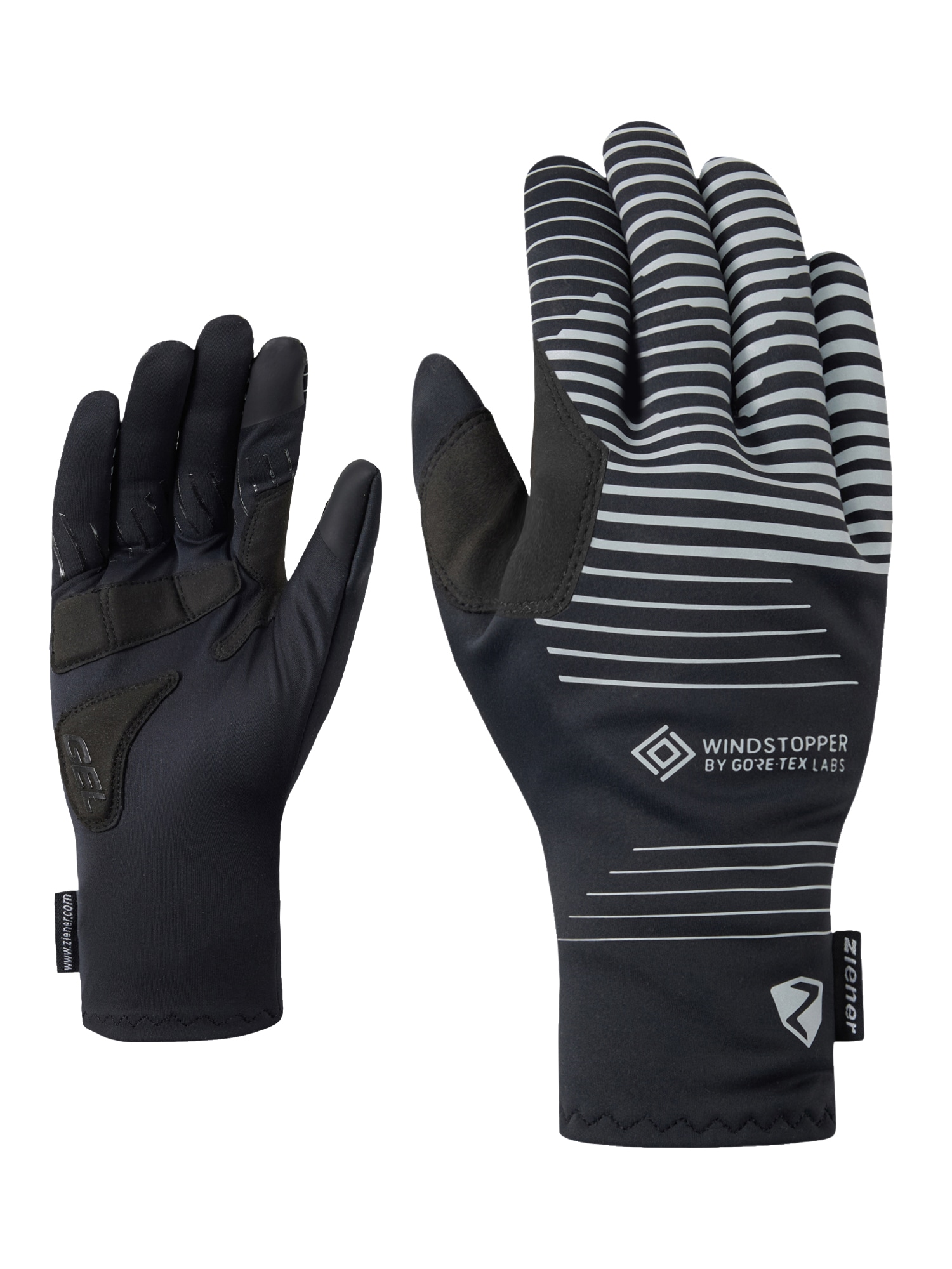 Ziener Fahrradhandschuhe »DANIE-Z WINDSTOPPER® by GORE TEX LABS® TOUCH« winddicht, wasserabweisend, atmungsaktiv