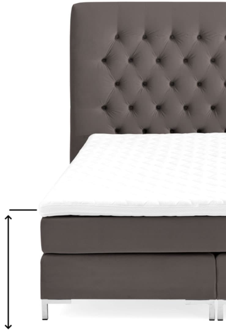 ATLANTIC home collection Boxbett Benita, mit Taschen-Federkernmatratze und Bettkasten