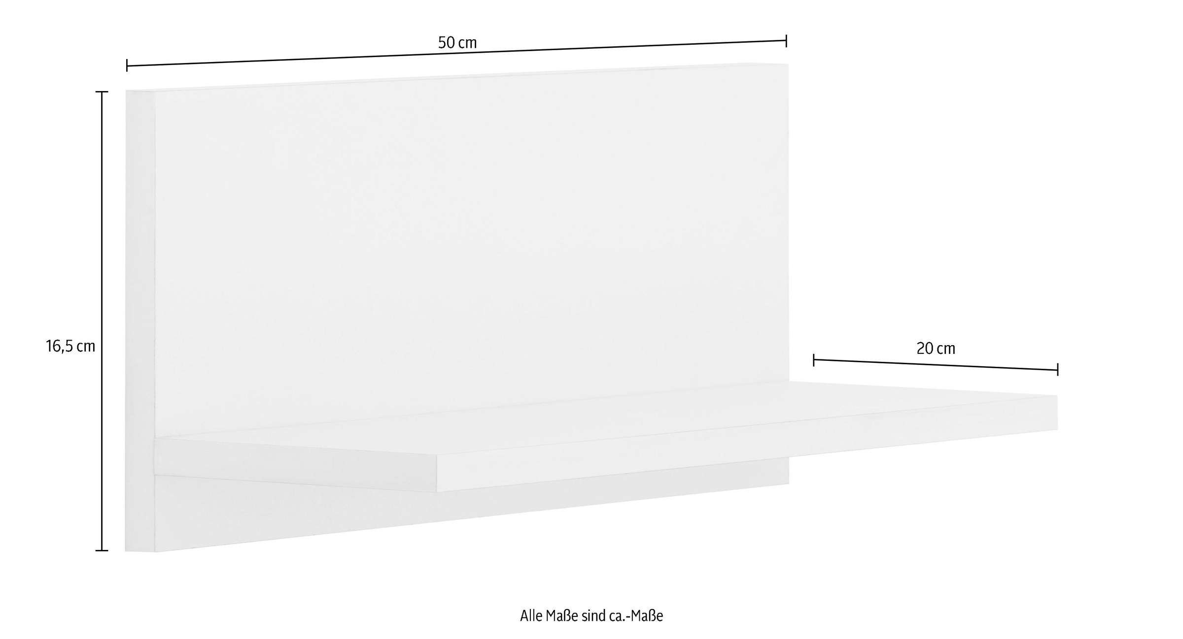 wiho Küchen Wandboard »Flexi2«, Breite 50 cm