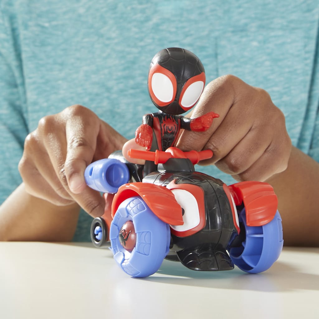 Hasbro Actionfigur »Marvel Spidey and His Amazing Friends, Miles Morales Techno-Racer«