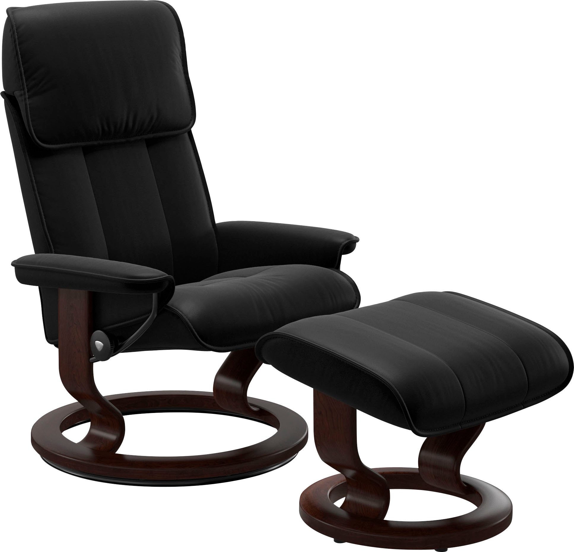 Stressless® Relaxsessel »Admiral« mit Classic Base, Größe M & L, Gestell Braun