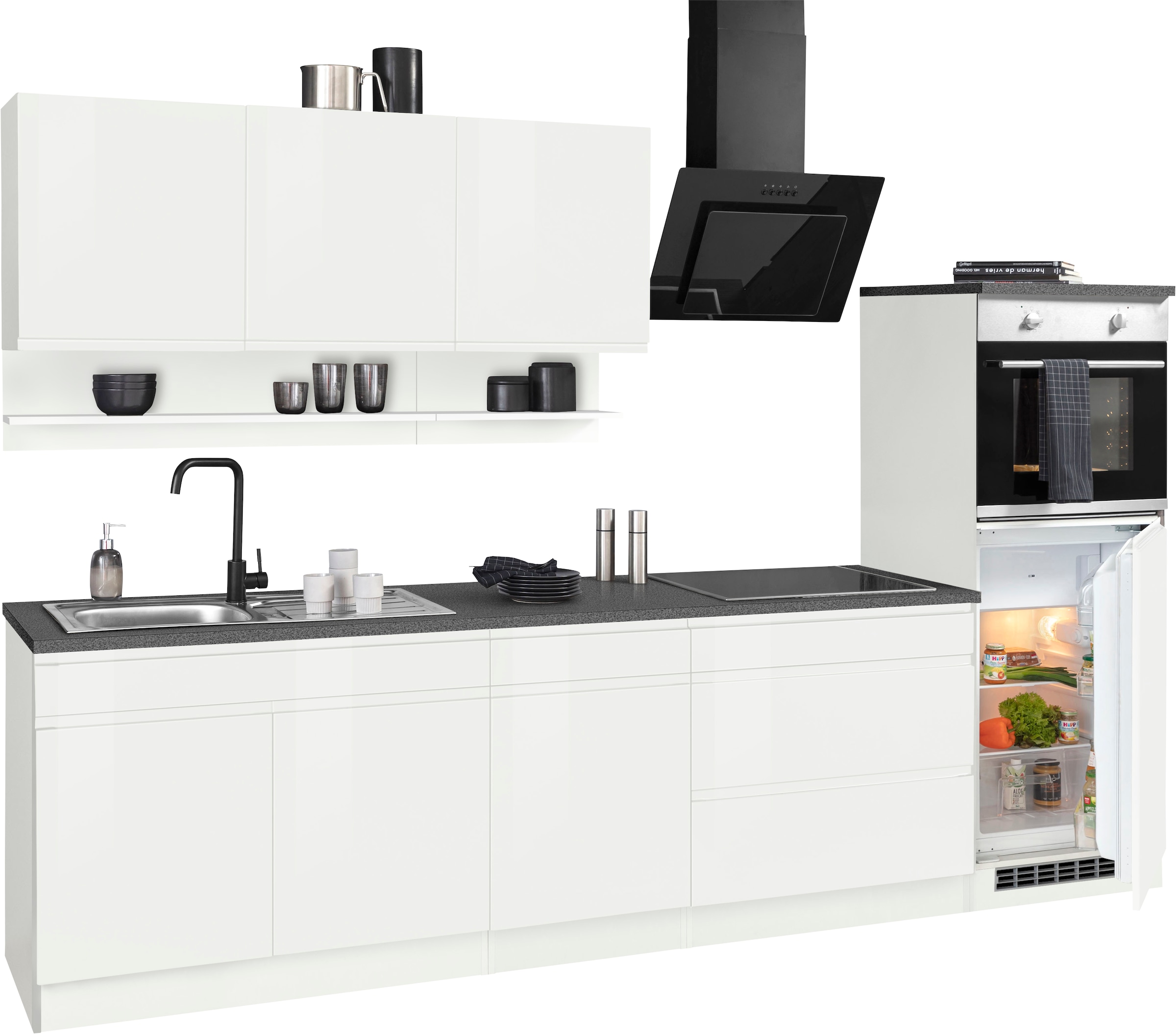 KOCHSTATION Küchenzeile »KS-Virginia« Breite 290, ohne E-Geräte