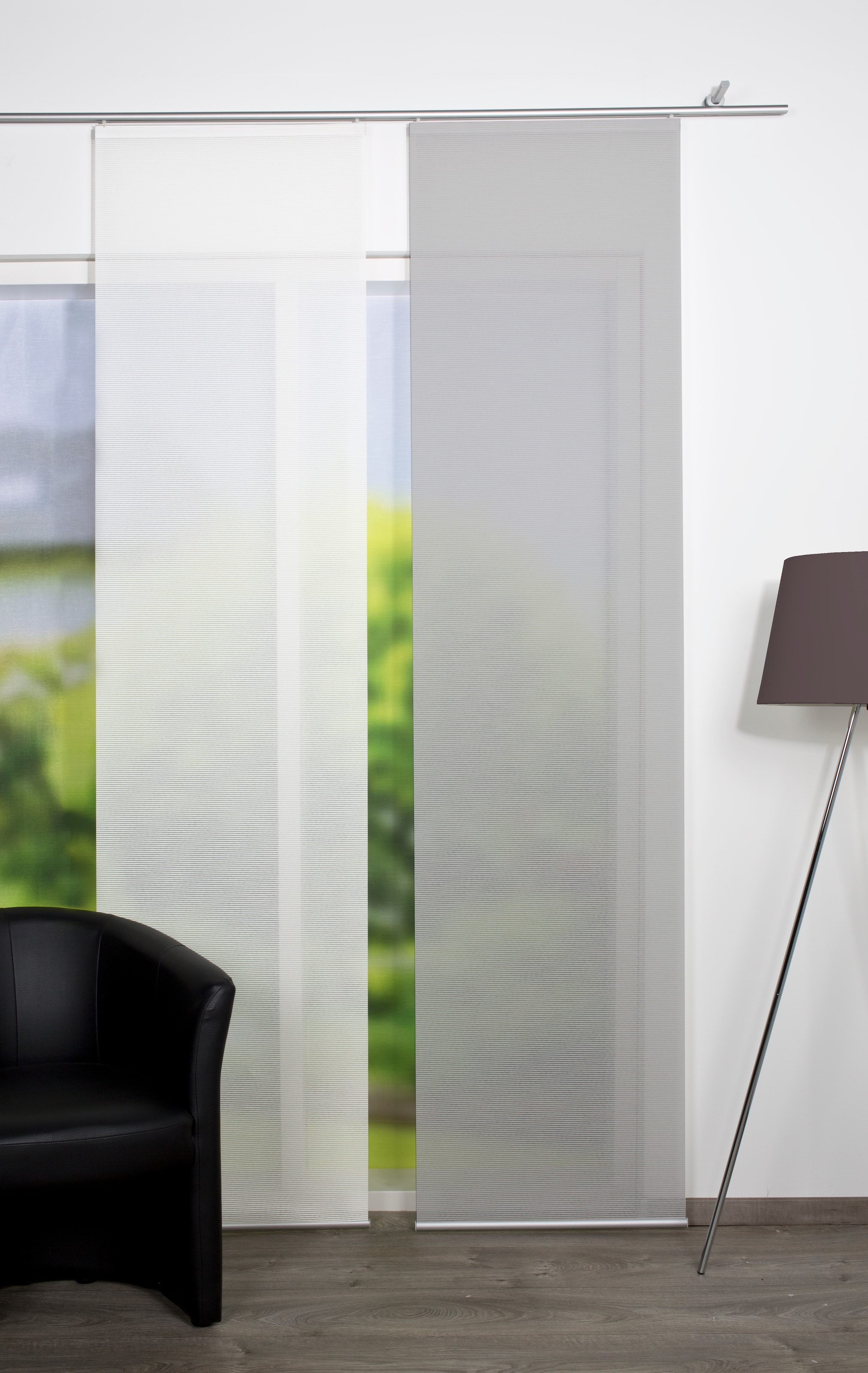 Vision S Schiebegardine »ROM« Paneelwagen 1 Stk. tlg. Schiebevorhang, Uni, Bambus