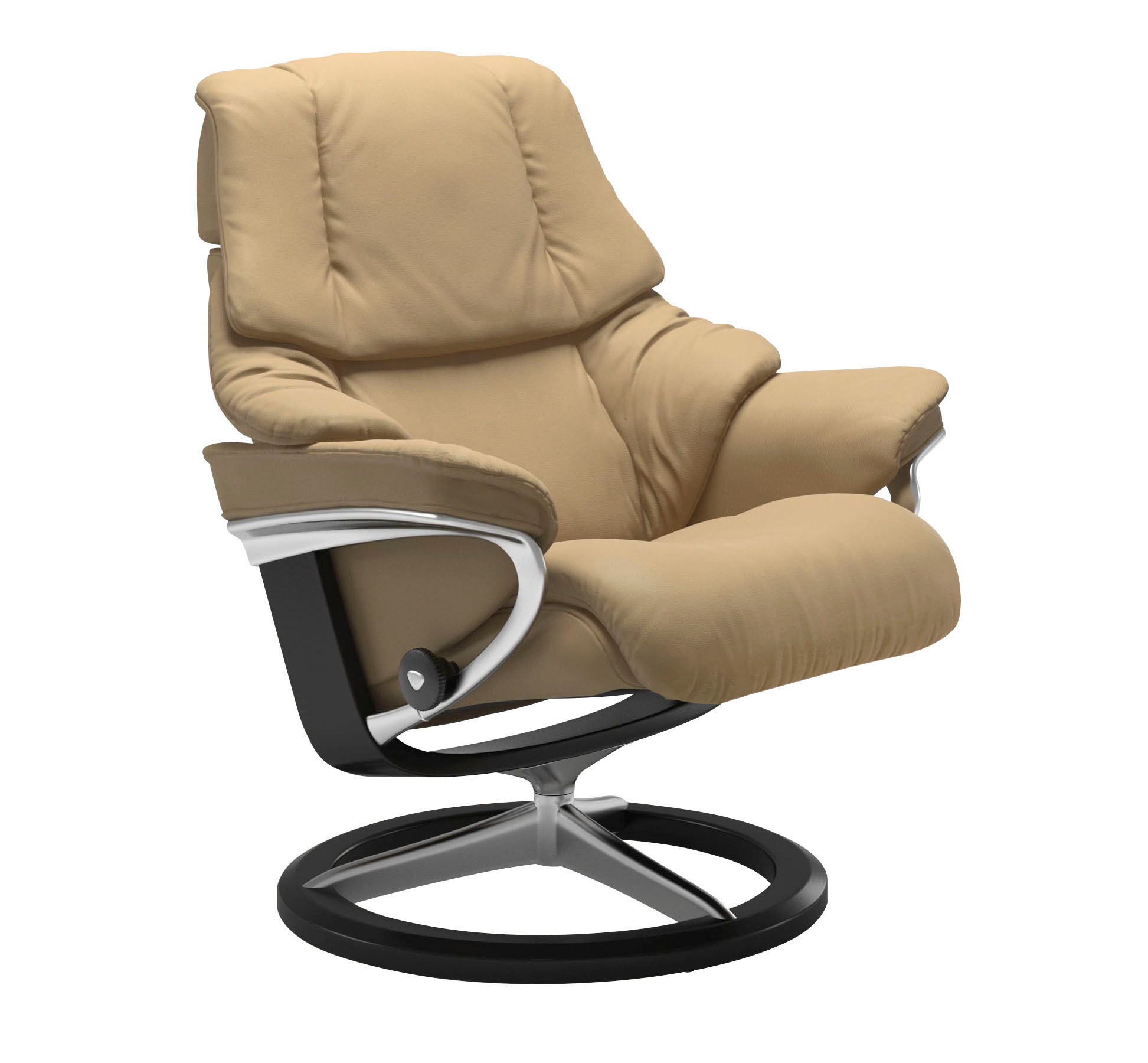 Stressless® Relaxsessel »Reno«, mit Signature Base, Größe S, M & L, Gestell Schwarz