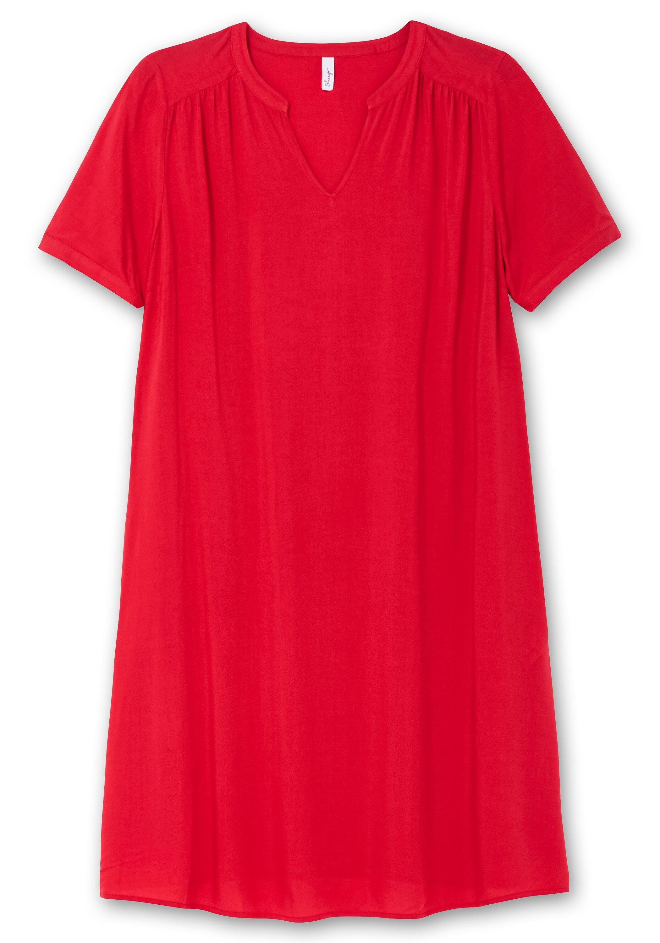 Sheego Sommerkleid »Kleid aus leichter Viskose, in A-Linie«