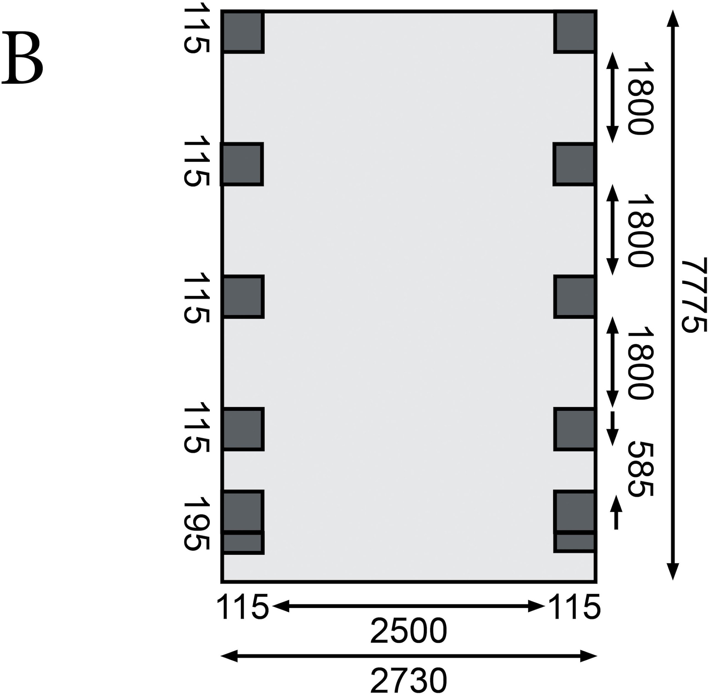 Karibu Einzelcarport »»Classic 2 SET« Stahl-Dach Variante C, mit zwei Einfahrtsbogen« Massivholz 250 cm KDI aus Masivholz
