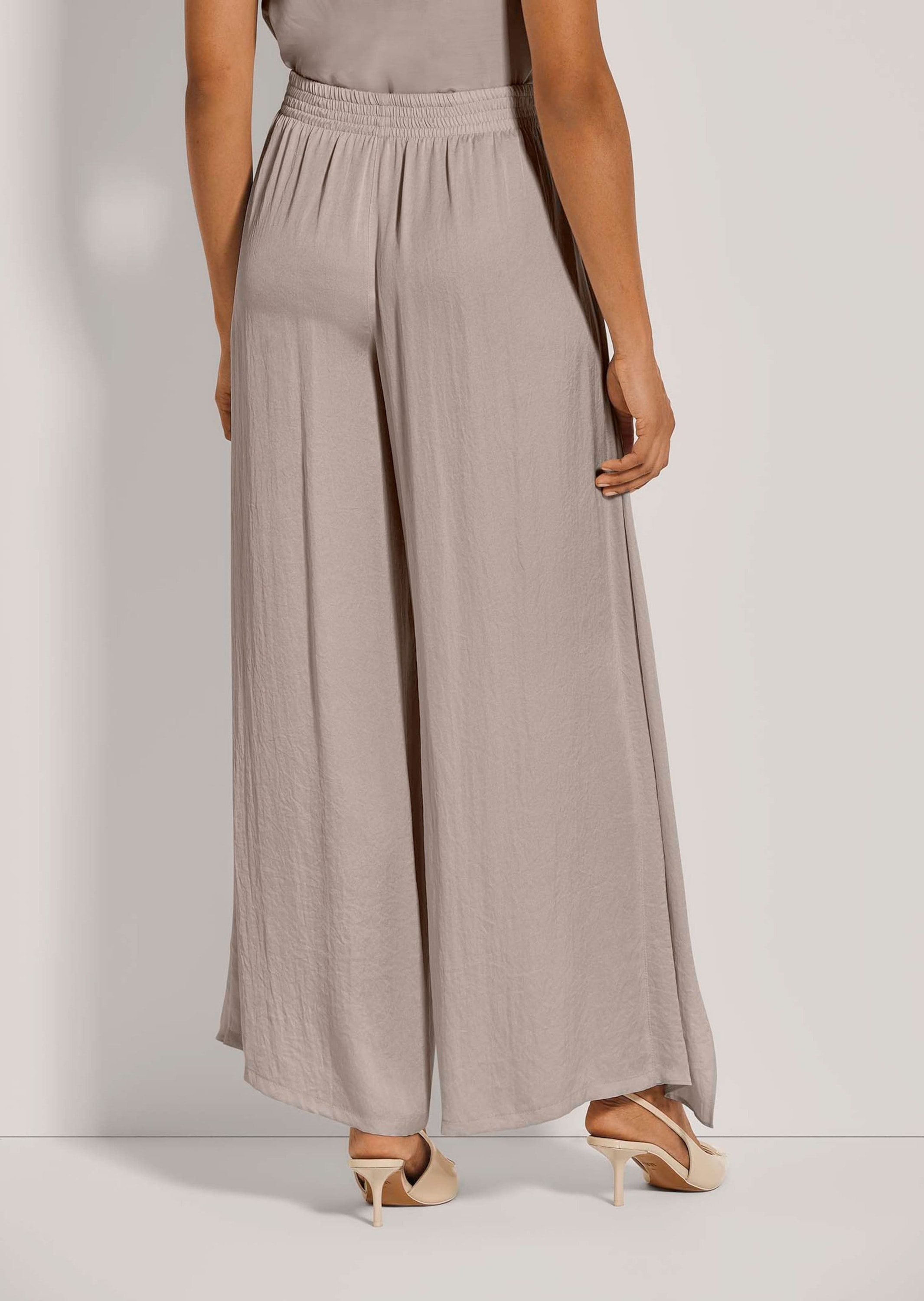 MADELEINE Stoffhose »Palazzo-Hose Sommerliche Stoffhose mit Überwurf«
