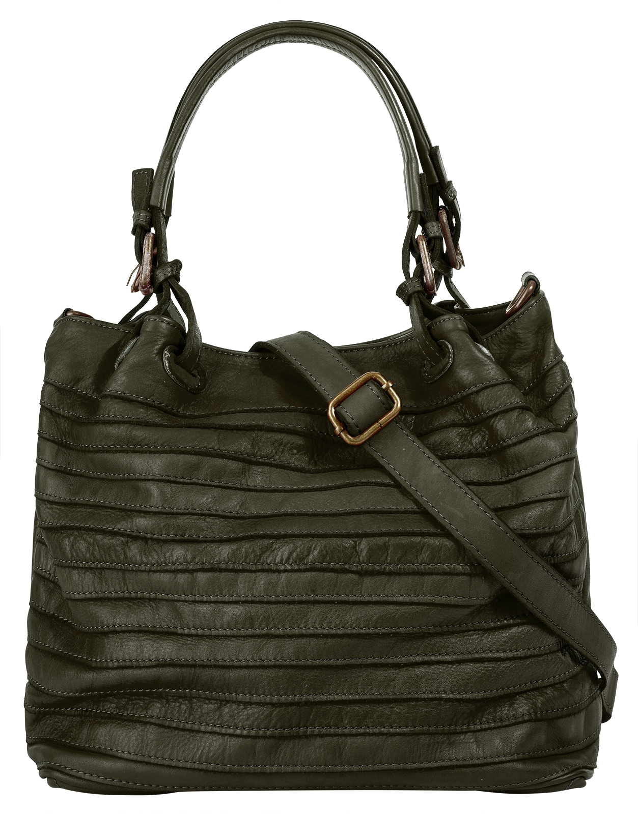 Samantha Look Shopper "SAMANTHA LOOK Damen echt Leder, Made in Italy" echt Leder, Made in Italy