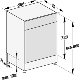 Miele Standgeschirrspüler »G 5611 SC Active Brillantweiß«, 14 Maßgedecke