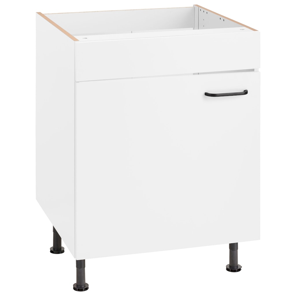 OPTIFIT Spülenschrank »Elga«, mit Soft-Close-Funktion, höhenverstellbaren Füßen, Breite 60 cm