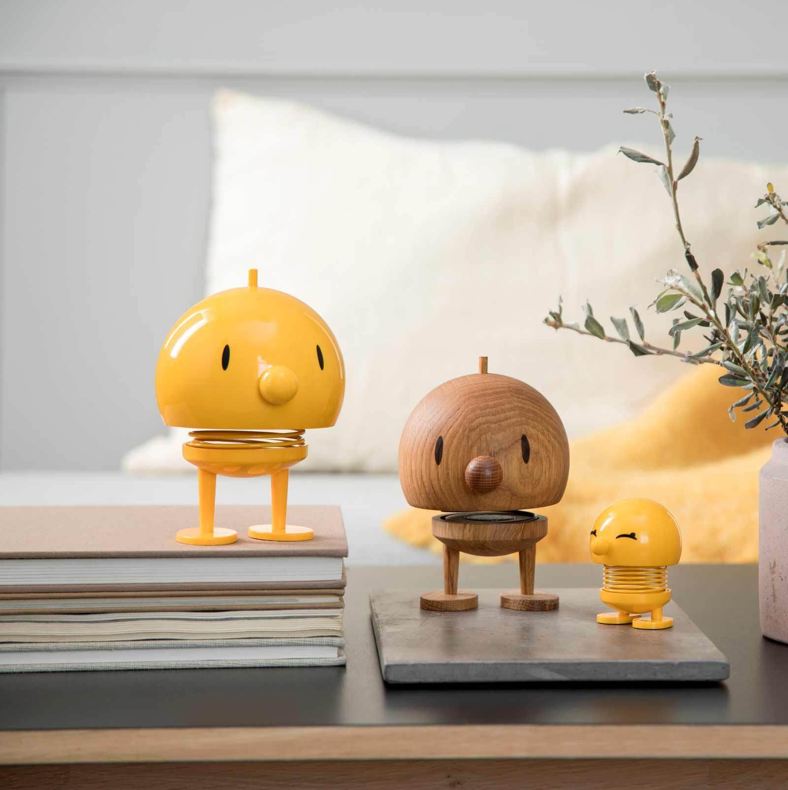 HOPTIMIST Dekofigur »Dekofigur XL Bumble 24 cm gelb«