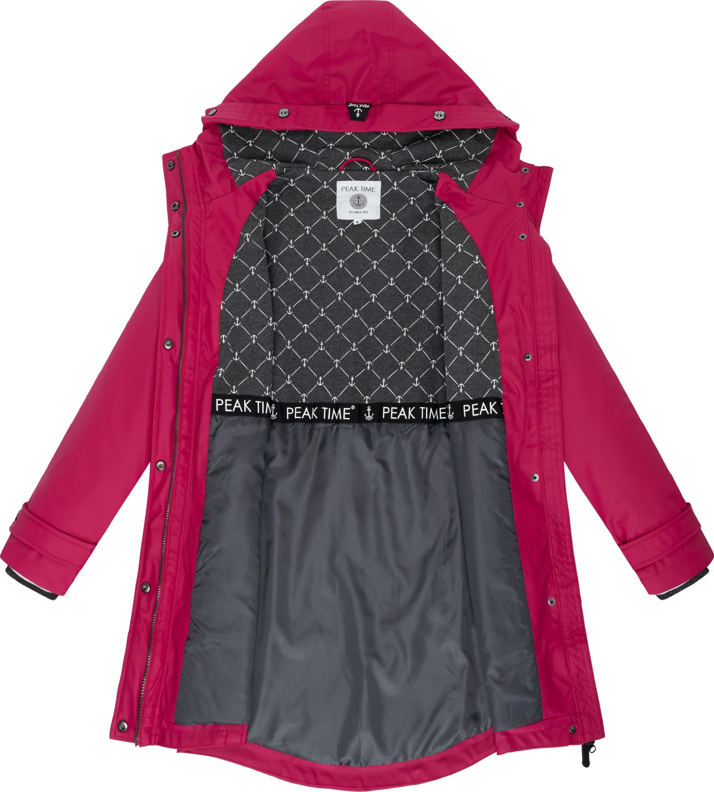 PEAK TIME Regenmantel »Regenjacke L60042«