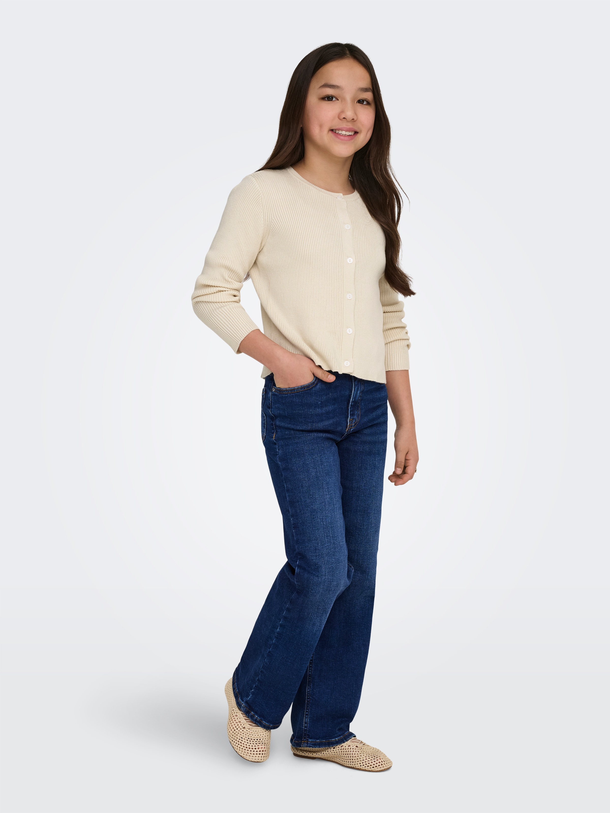 KIDS ONLY Bootcut-Jeans »KOGMADISON BLUSH WIDE DNM DIA092 NOOS«